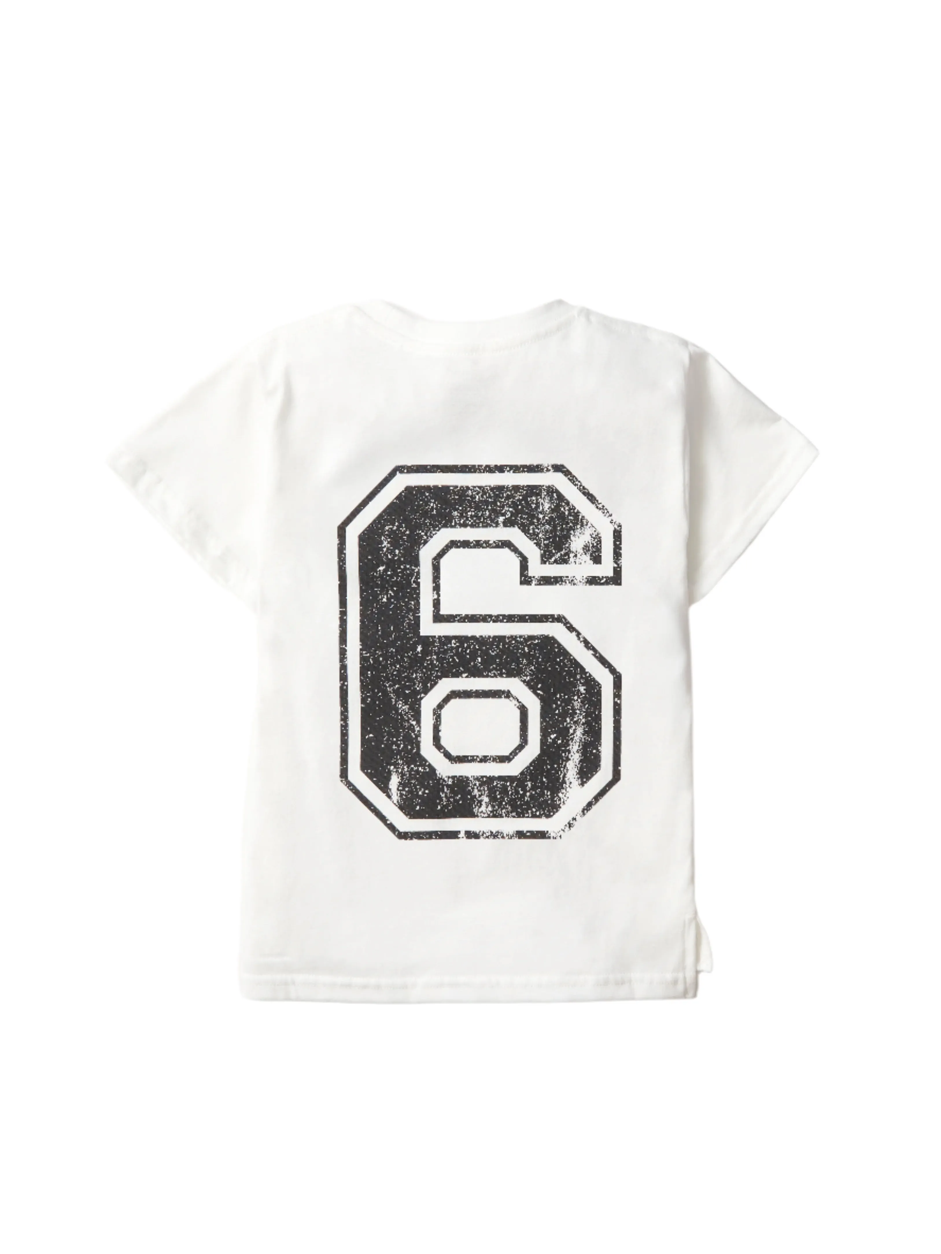 6th B-Day Elevated Tee - White,Kids