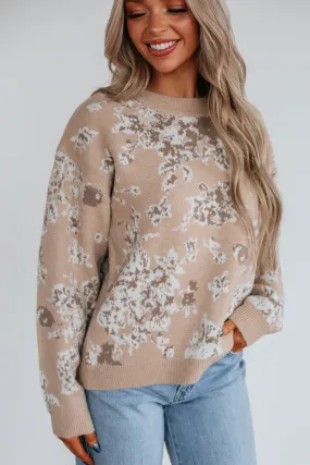 Adele Floral Sweater,Women Sweater