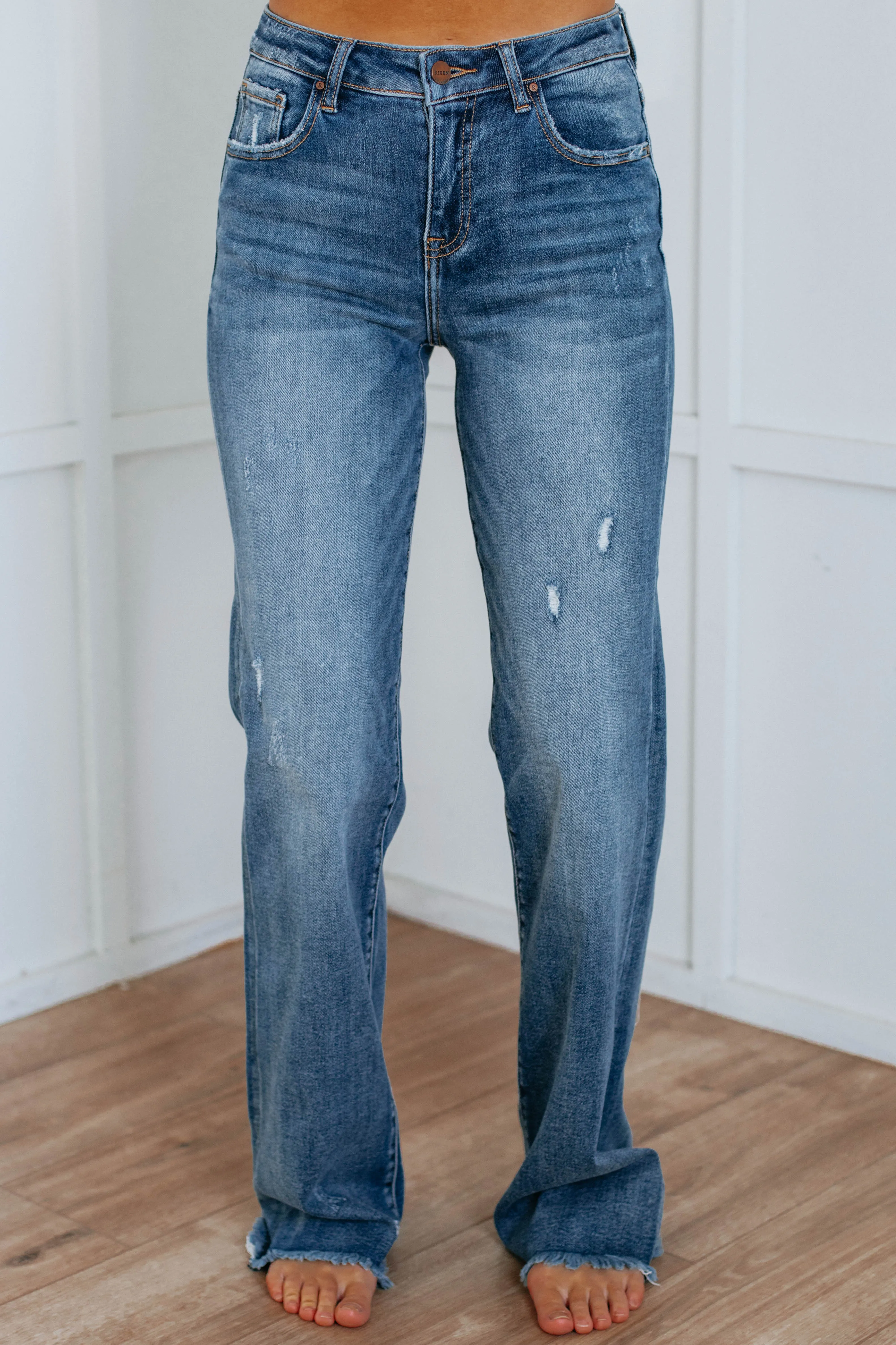 Aemi Risen Jeans - Medium Wash,Jeans Women