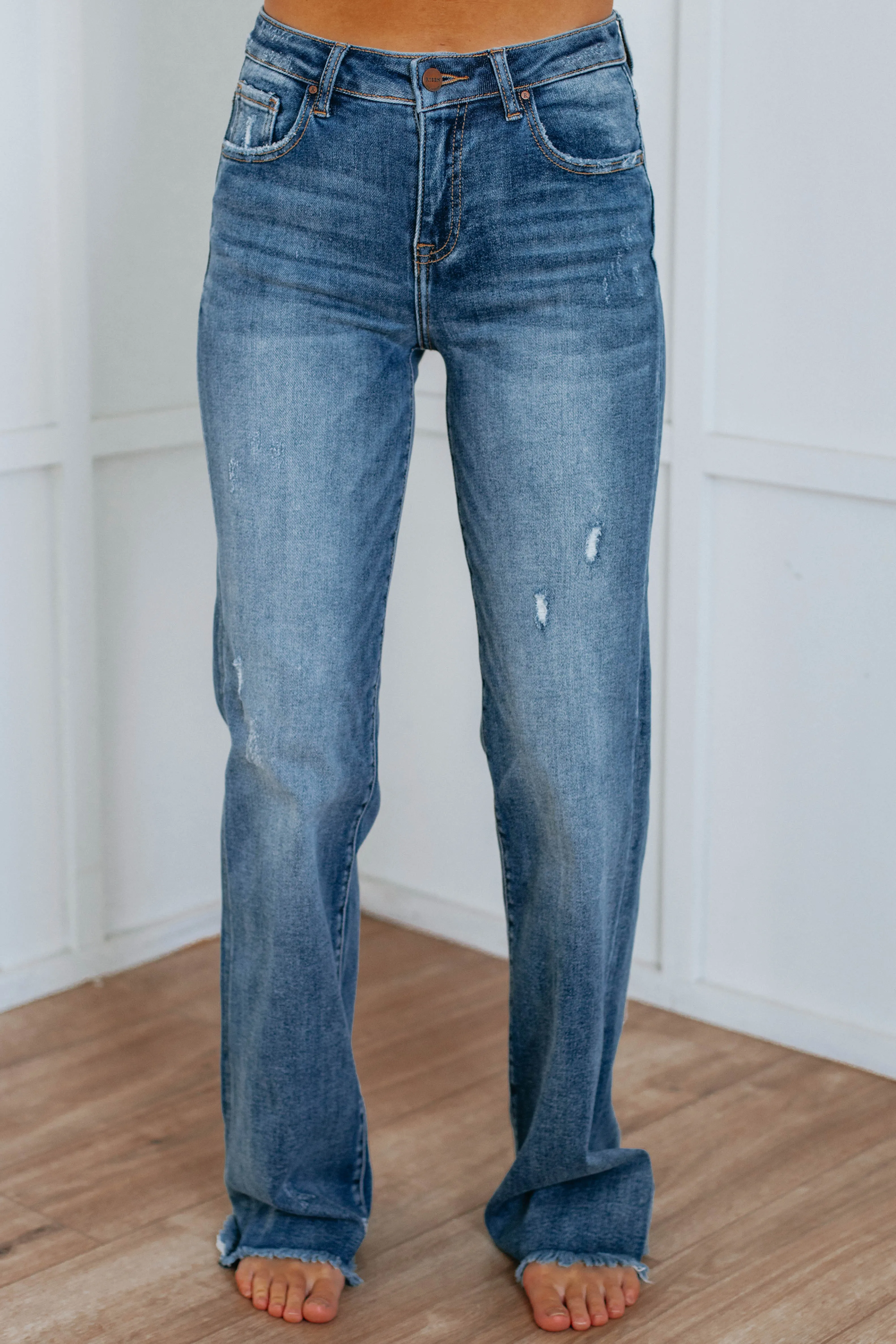 Aemi Risen Jeans - Medium Wash,Jeans Women