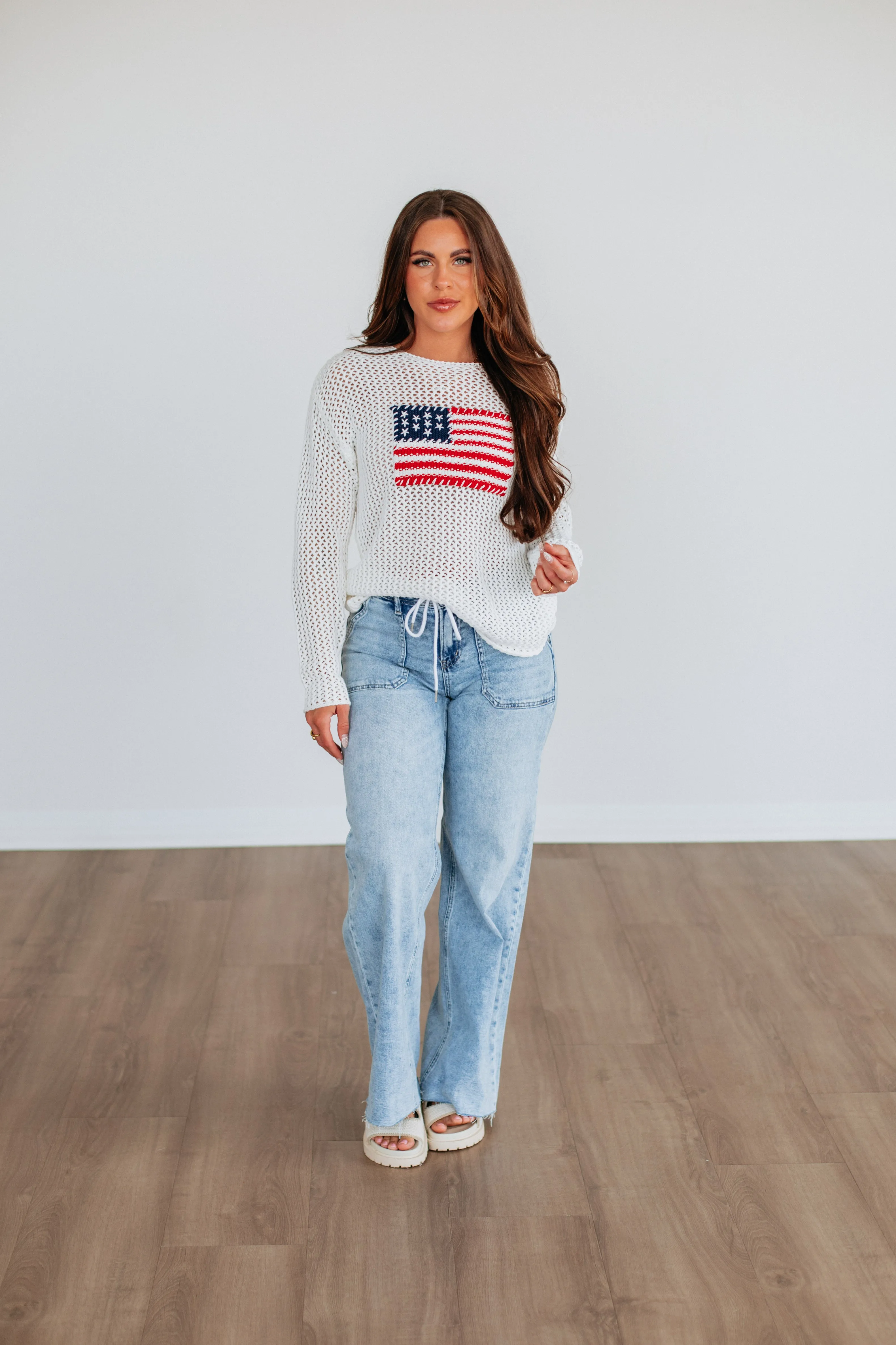 All-American Dreams Sweater,Women Sweater