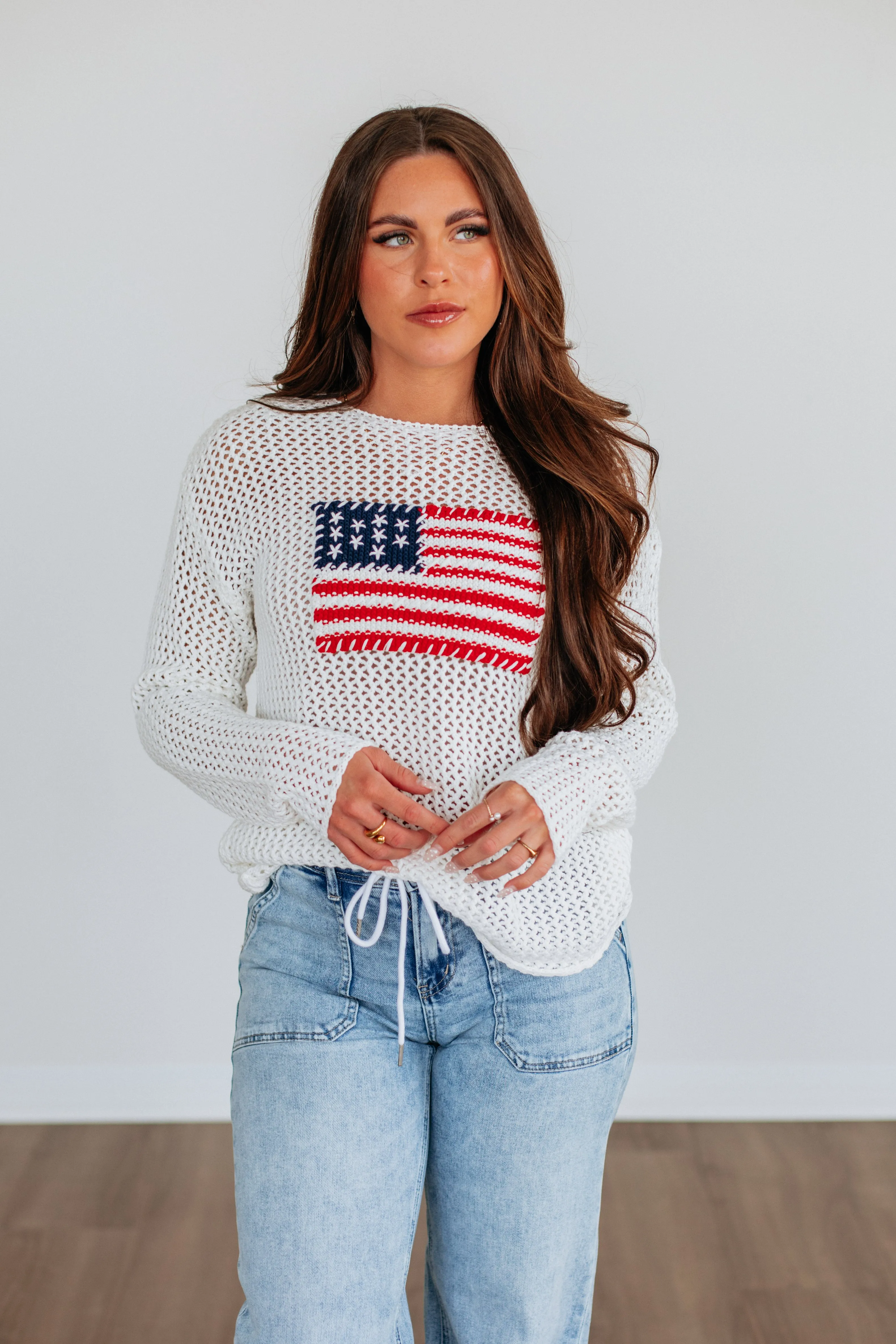 All-American Dreams Sweater,Women Sweater