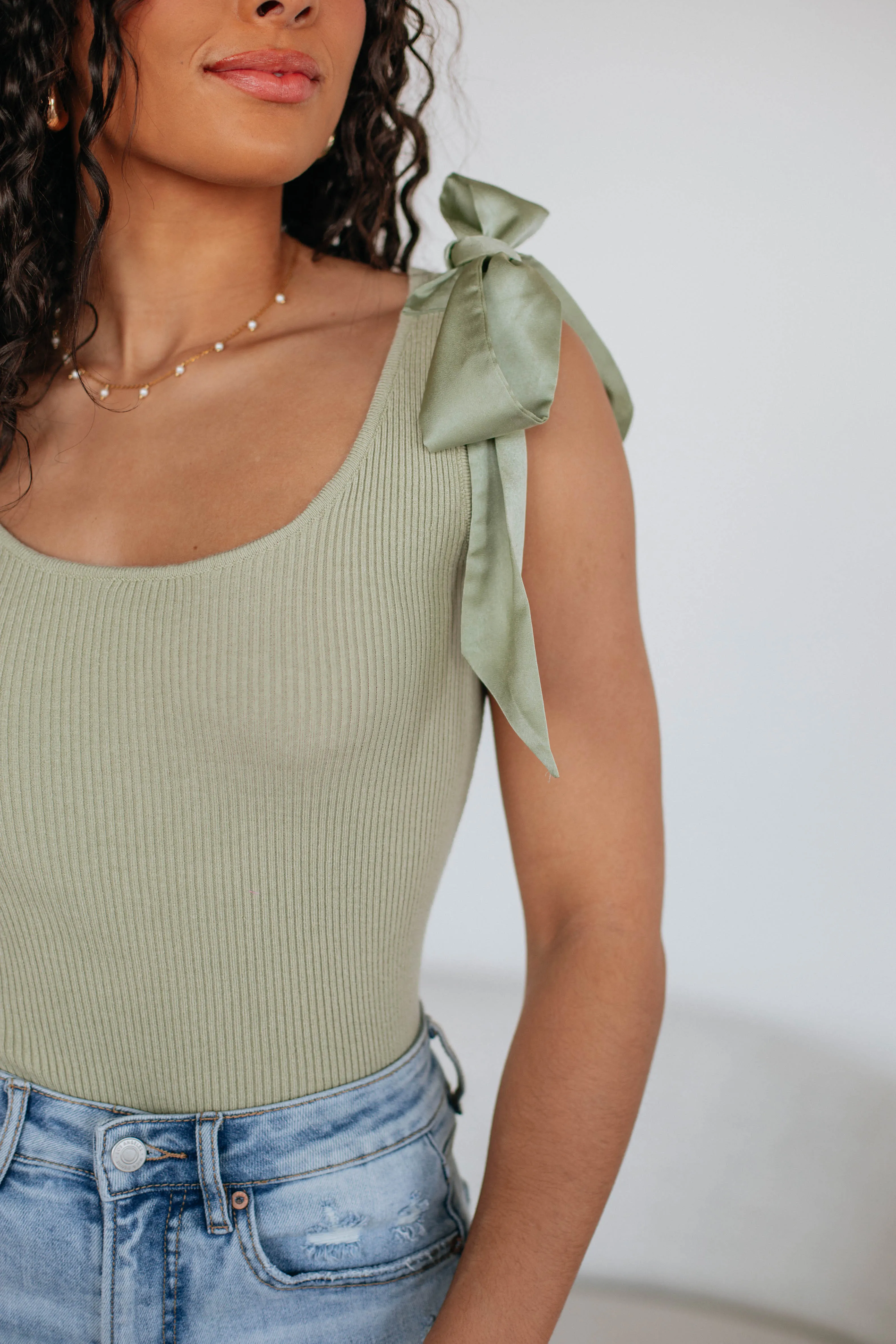 All In Good Time Tank - Sage,Women Tank