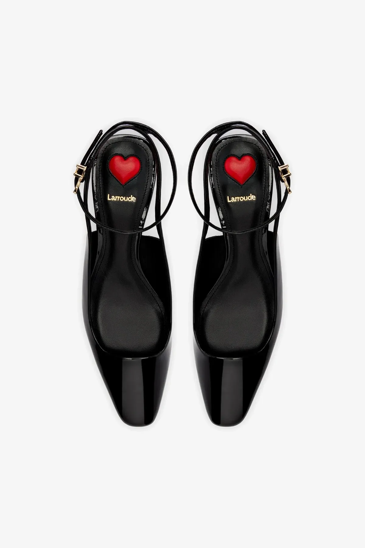 Amal Pump In Black Patent Leather,Women Heel