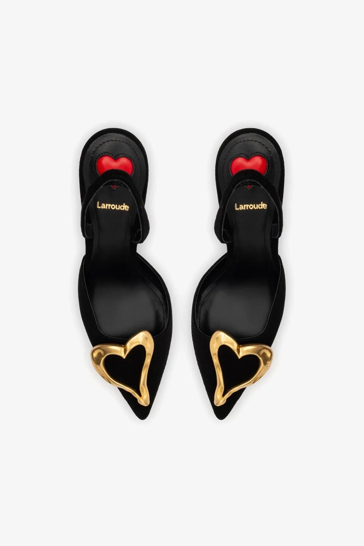Amore Pump In Black Leather,Women Heel