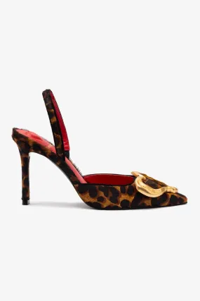 Amore Pump In Leopard Natural Haircalf,Women Heel