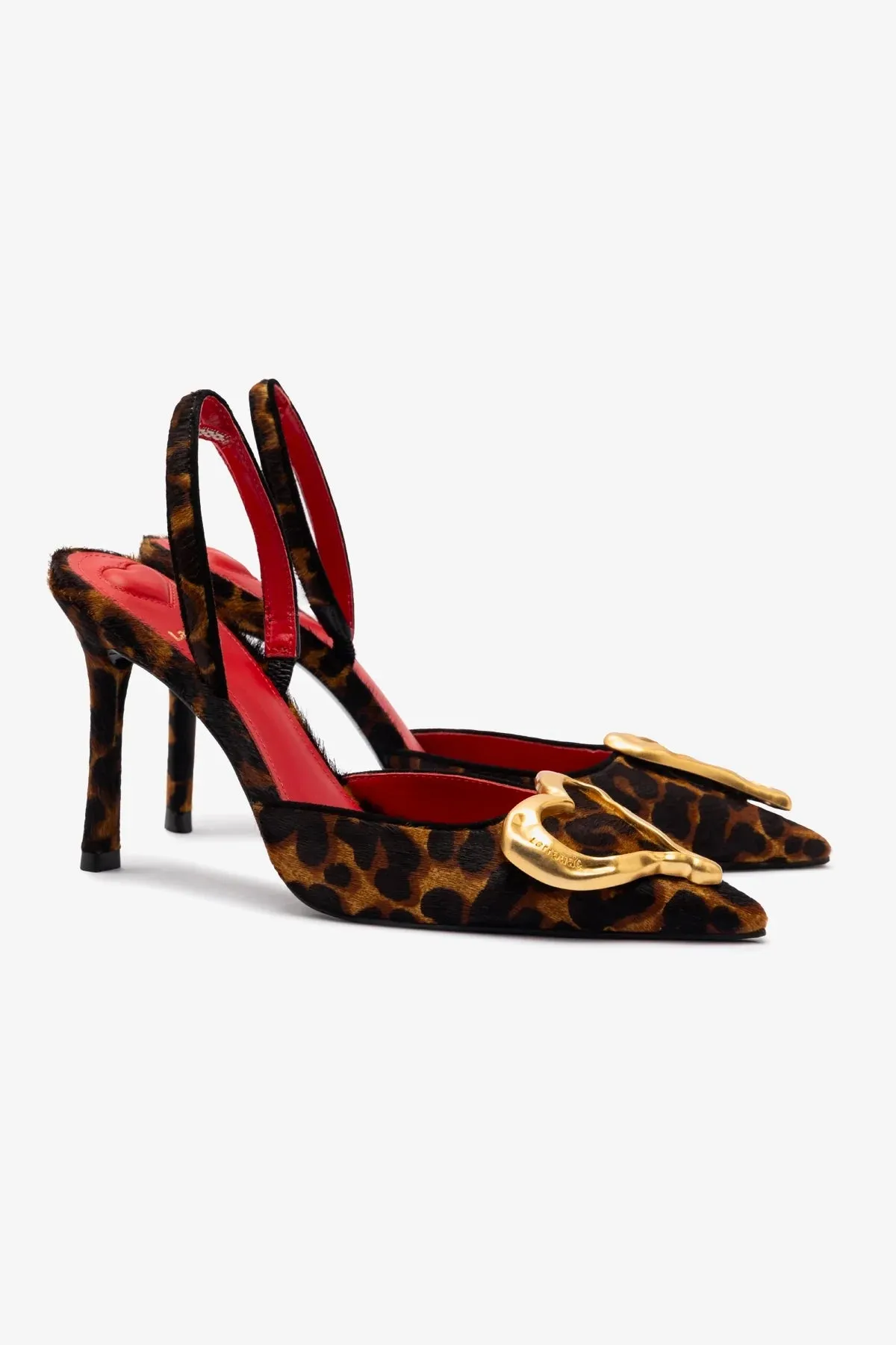 Amore Pump In Leopard Natural Haircalf,Women Heel