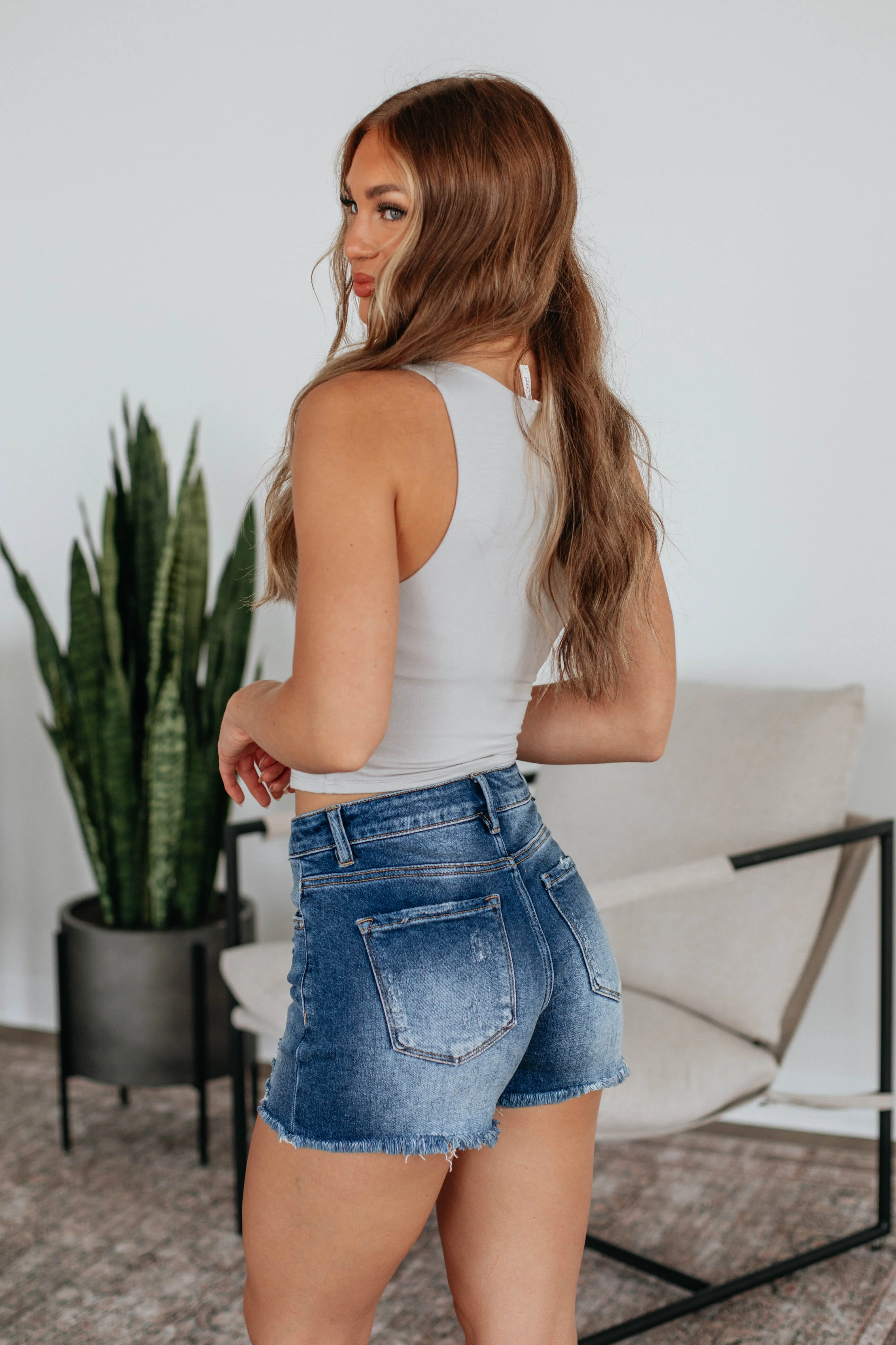 Angelina Basic Tank - Pebble,Women Tank