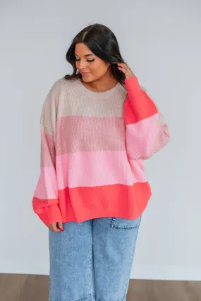 Annie Striped Sweater,Women Sweater