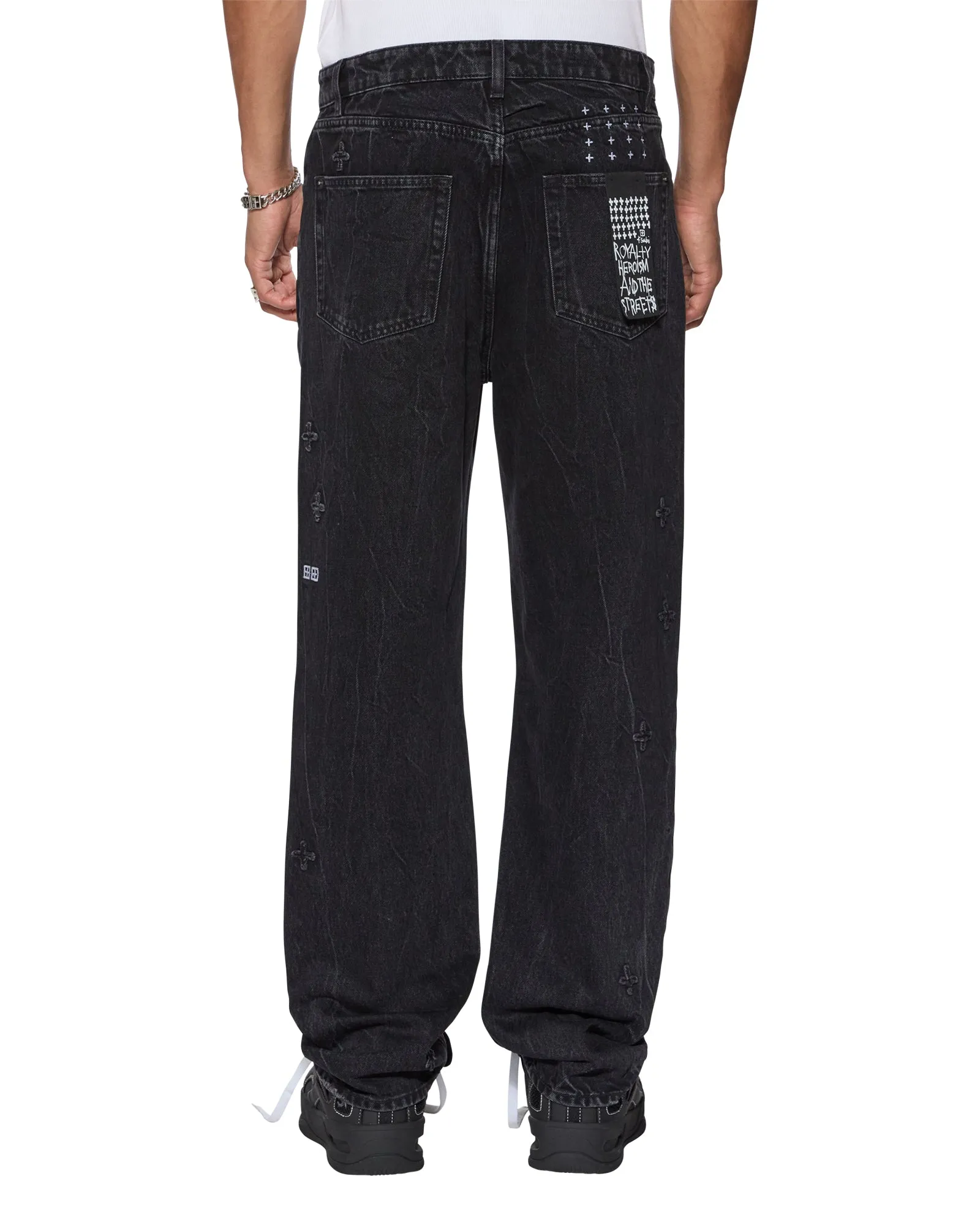 ANTI K BLACK MARBLE KPLUS,Jeans