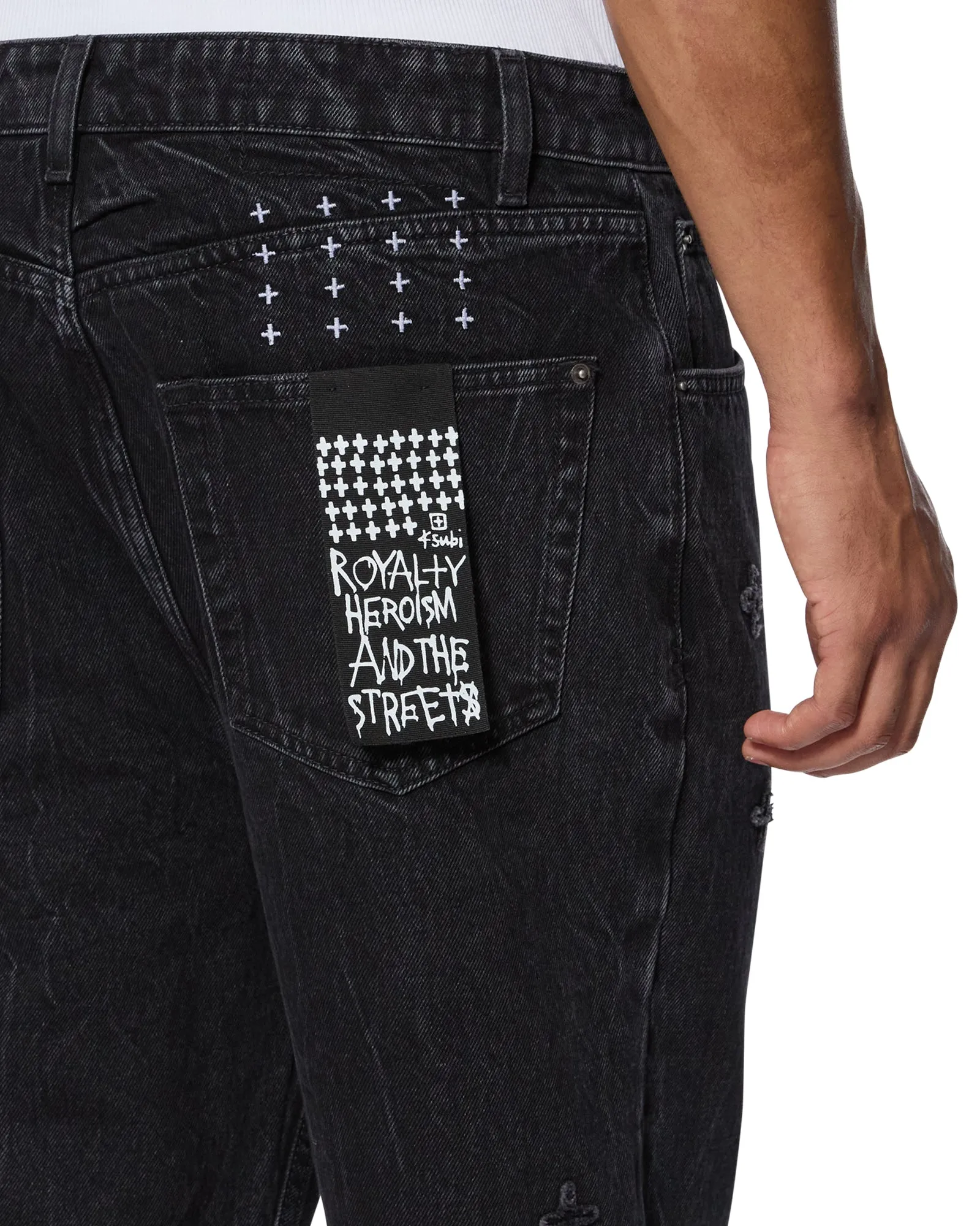 ANTI K BLACK MARBLE KPLUS,Jeans