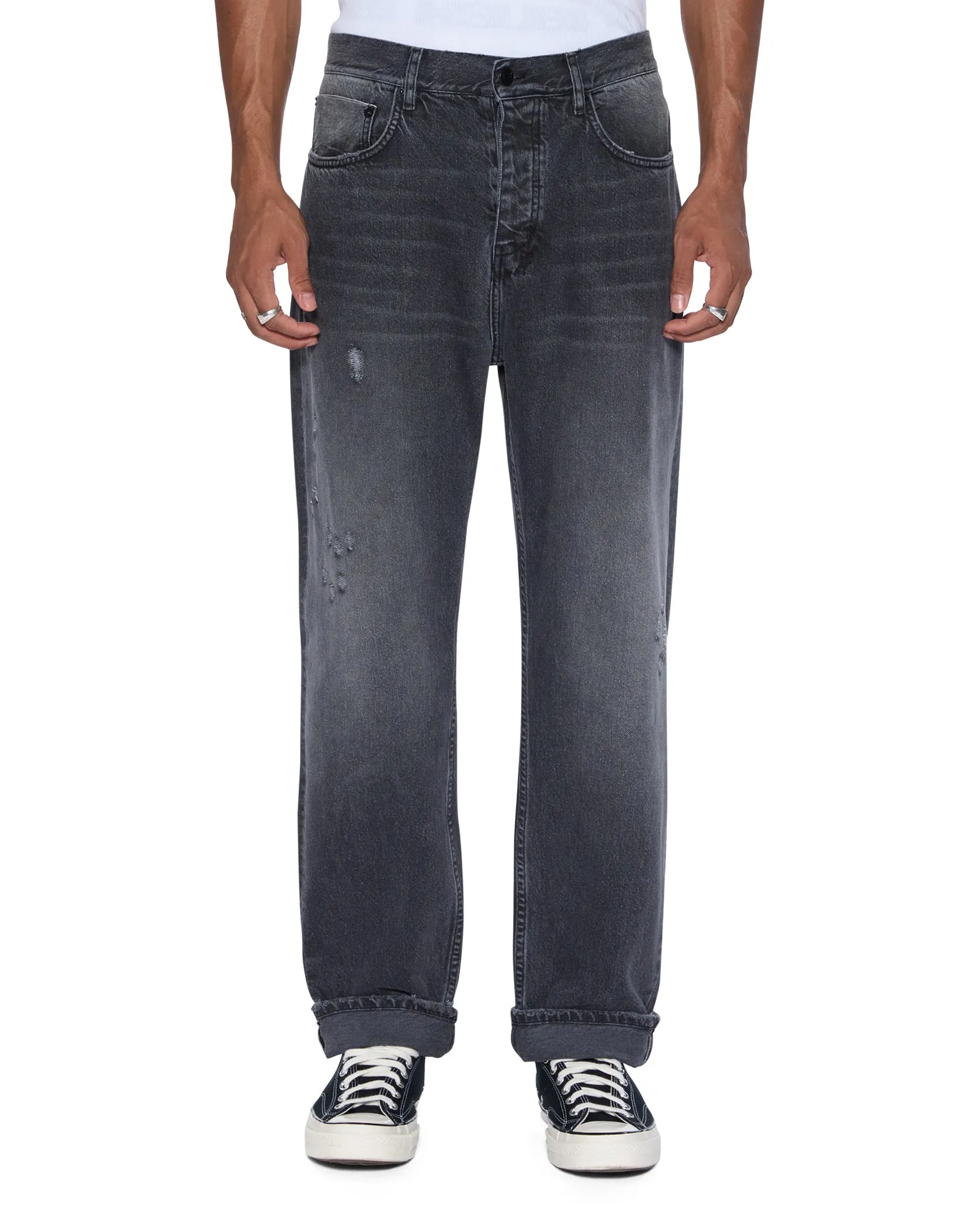 ANTI K SELVEDGE CHICAGO BLACK,Jeans