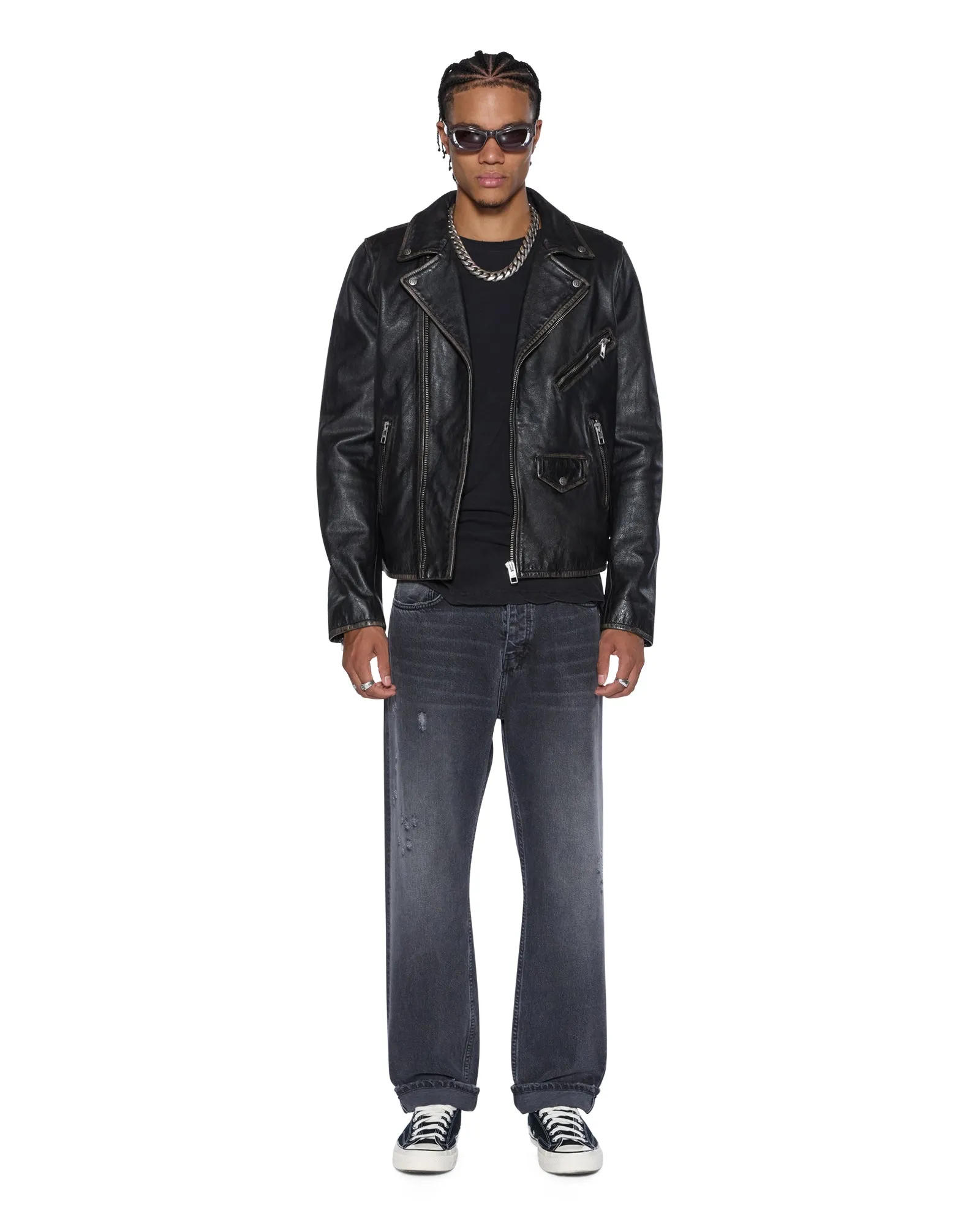 ANTI K SELVEDGE CHICAGO BLACK,Jeans