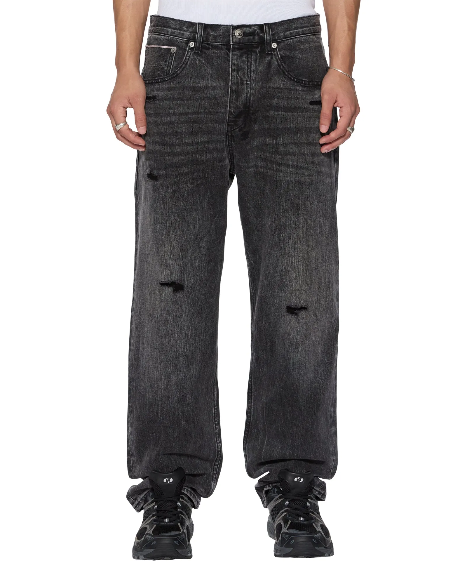 ANTI K SELVEDGE REPLIKA BLACK,Jeans