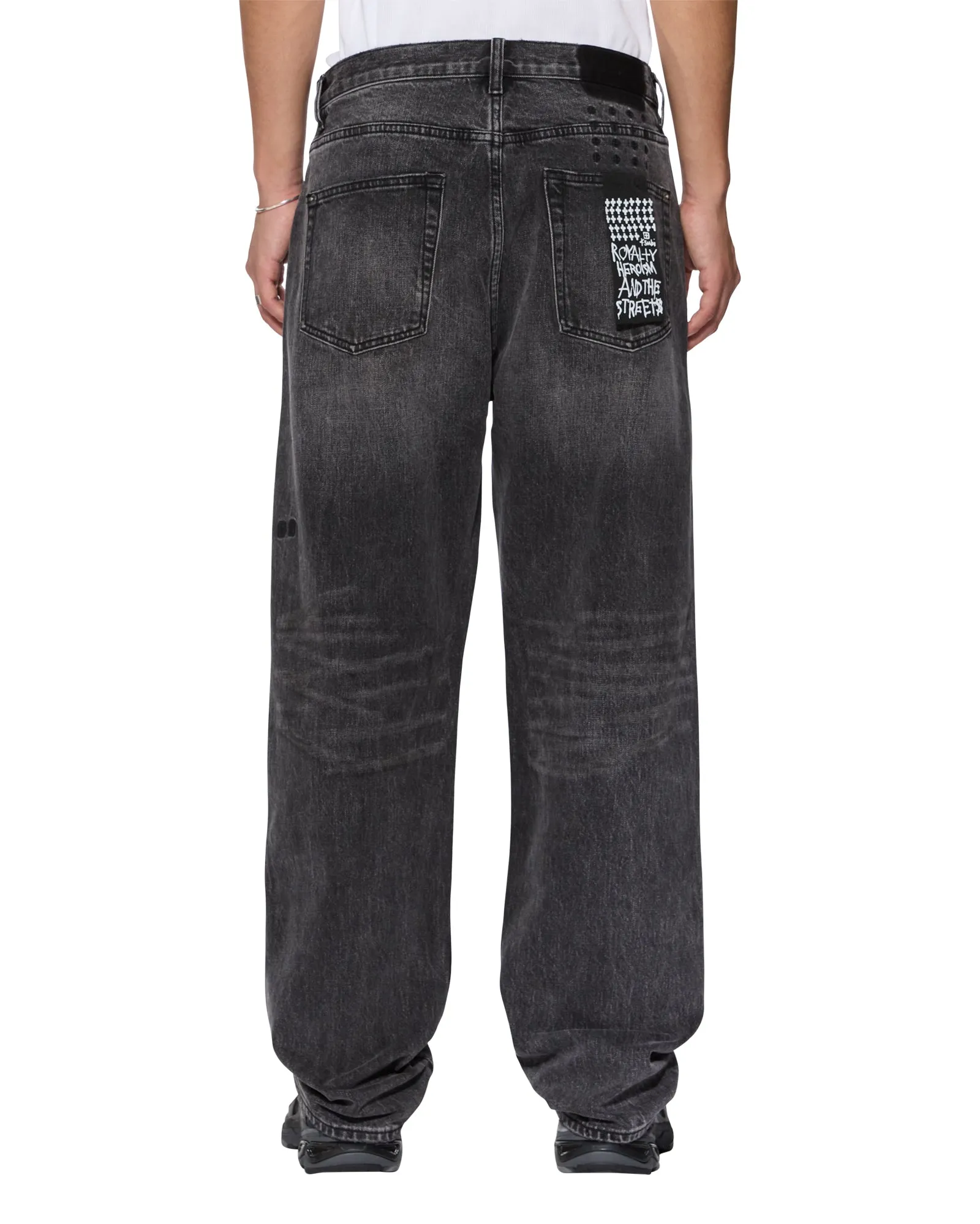 ANTI K SELVEDGE REPLIKA BLACK,Jeans