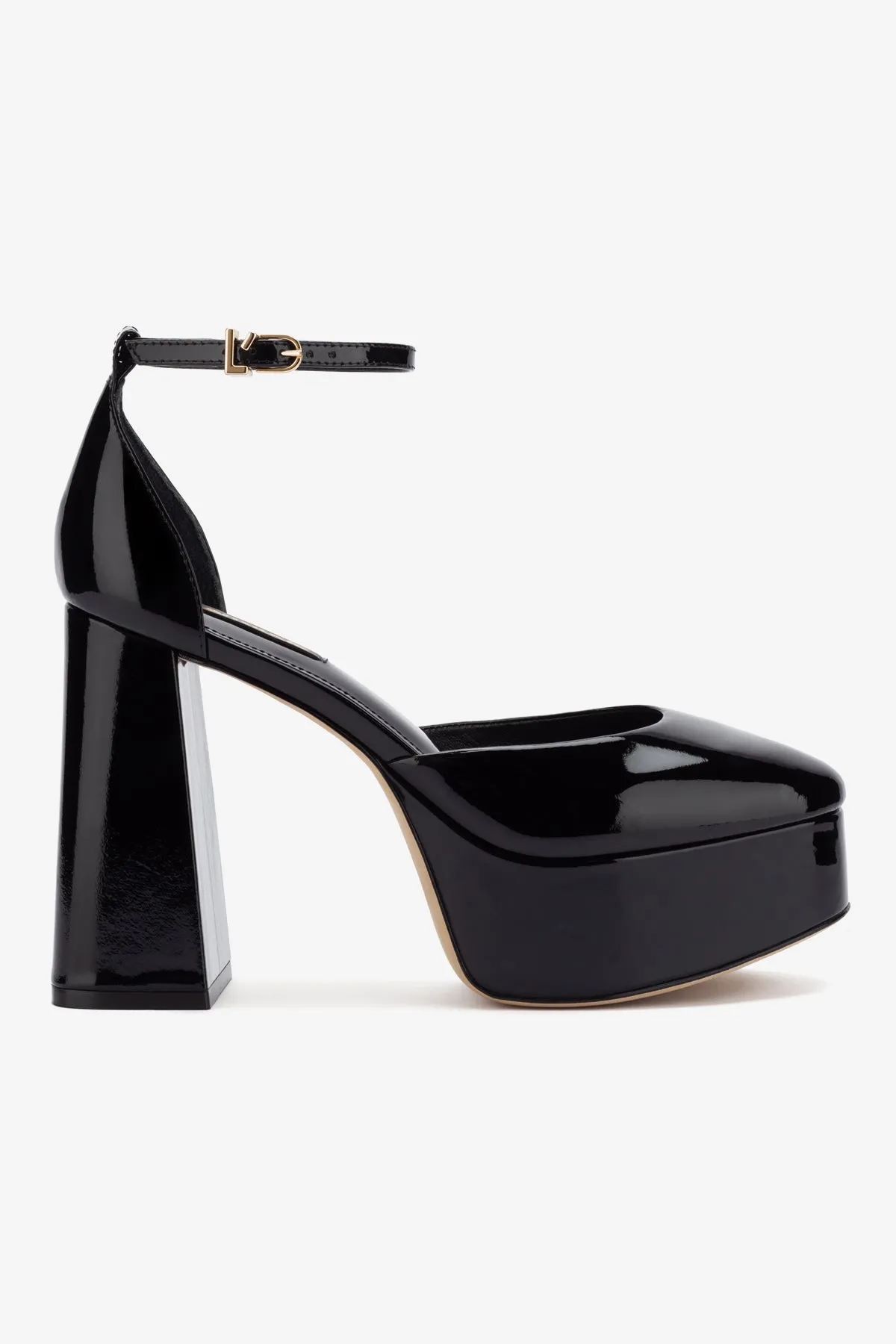 Ari Pump In Black Patent Leather,Women Heel