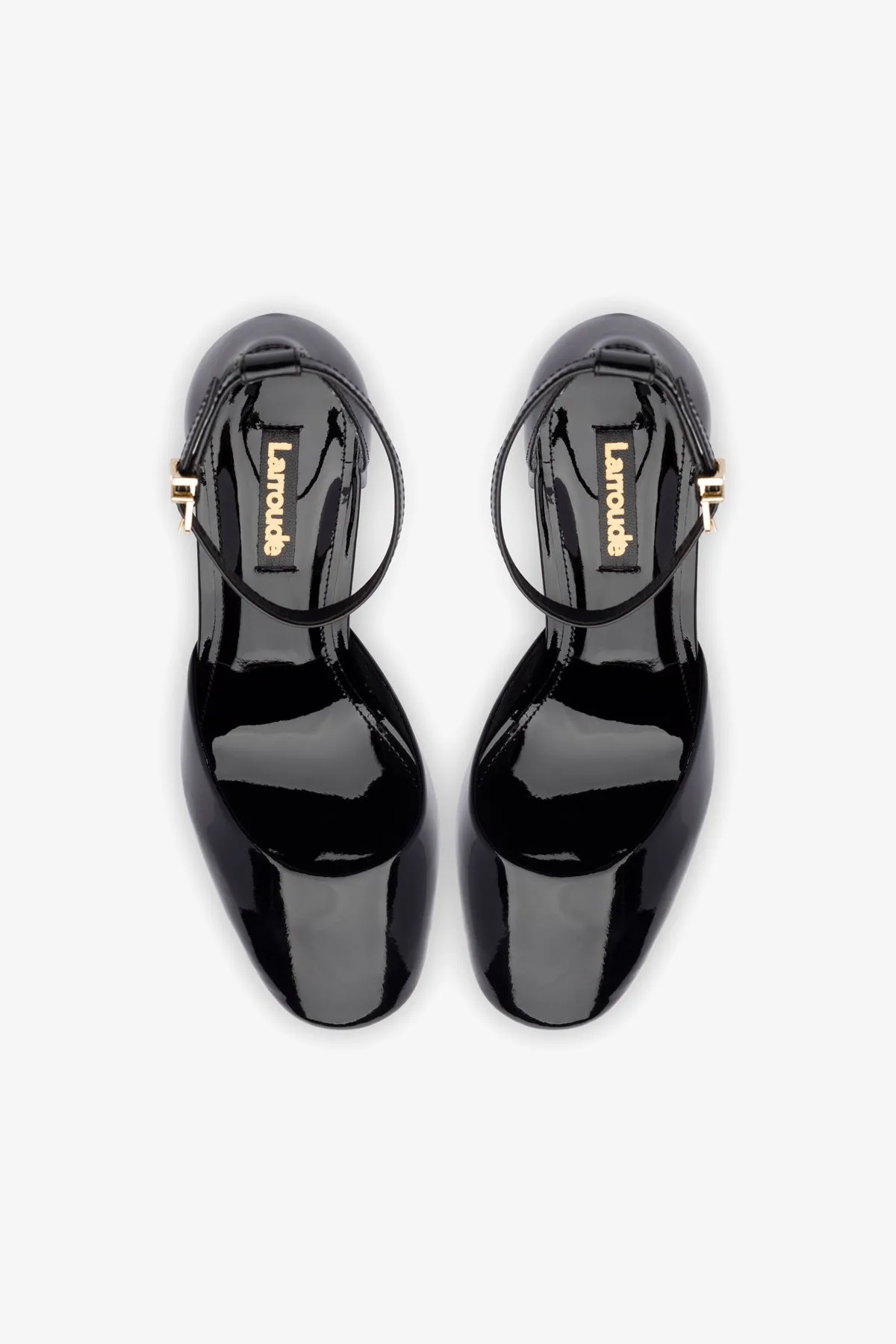 Ari Pump In Black Patent Leather,Women Heel