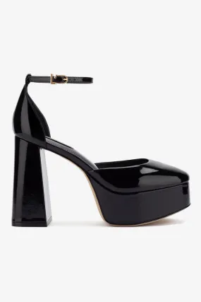 Ari Pump In Black Patent Leather,Women Heel