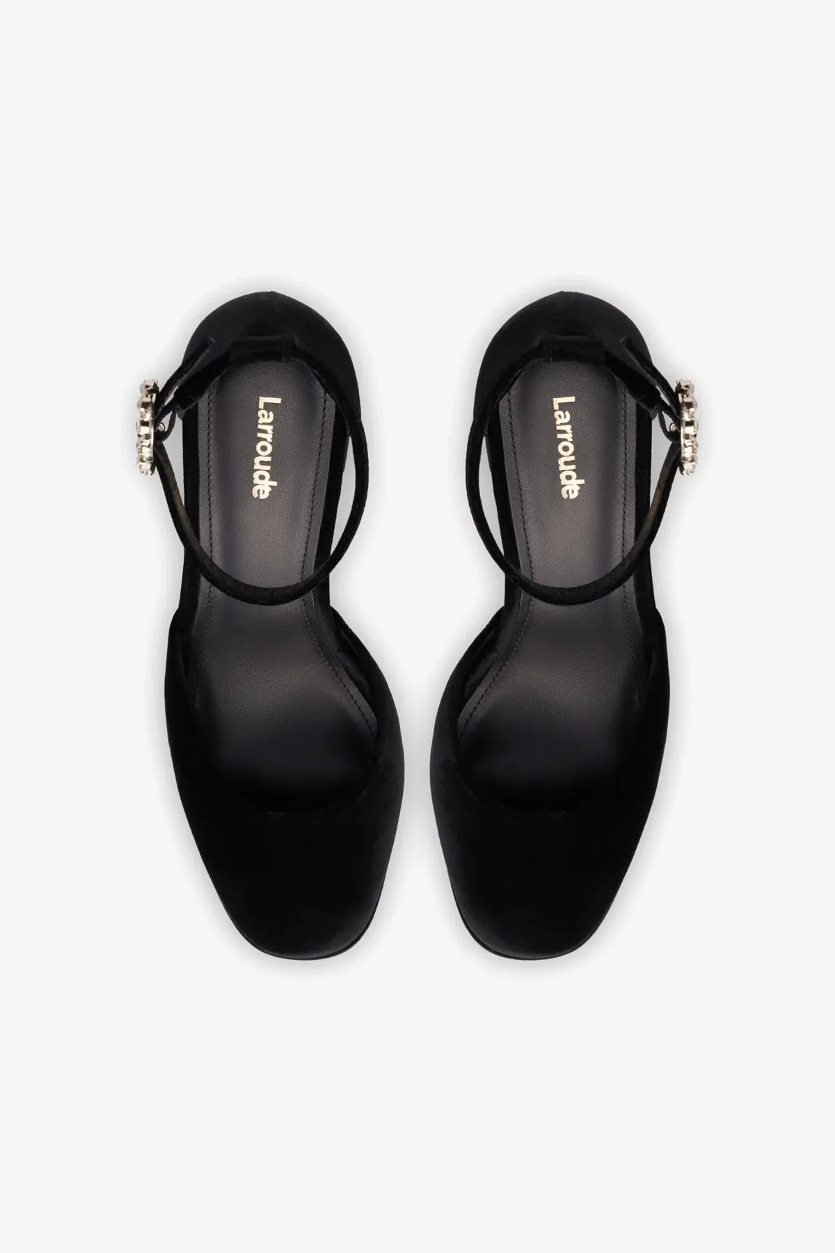 Ari Pump In Black Velvet,Women Heel