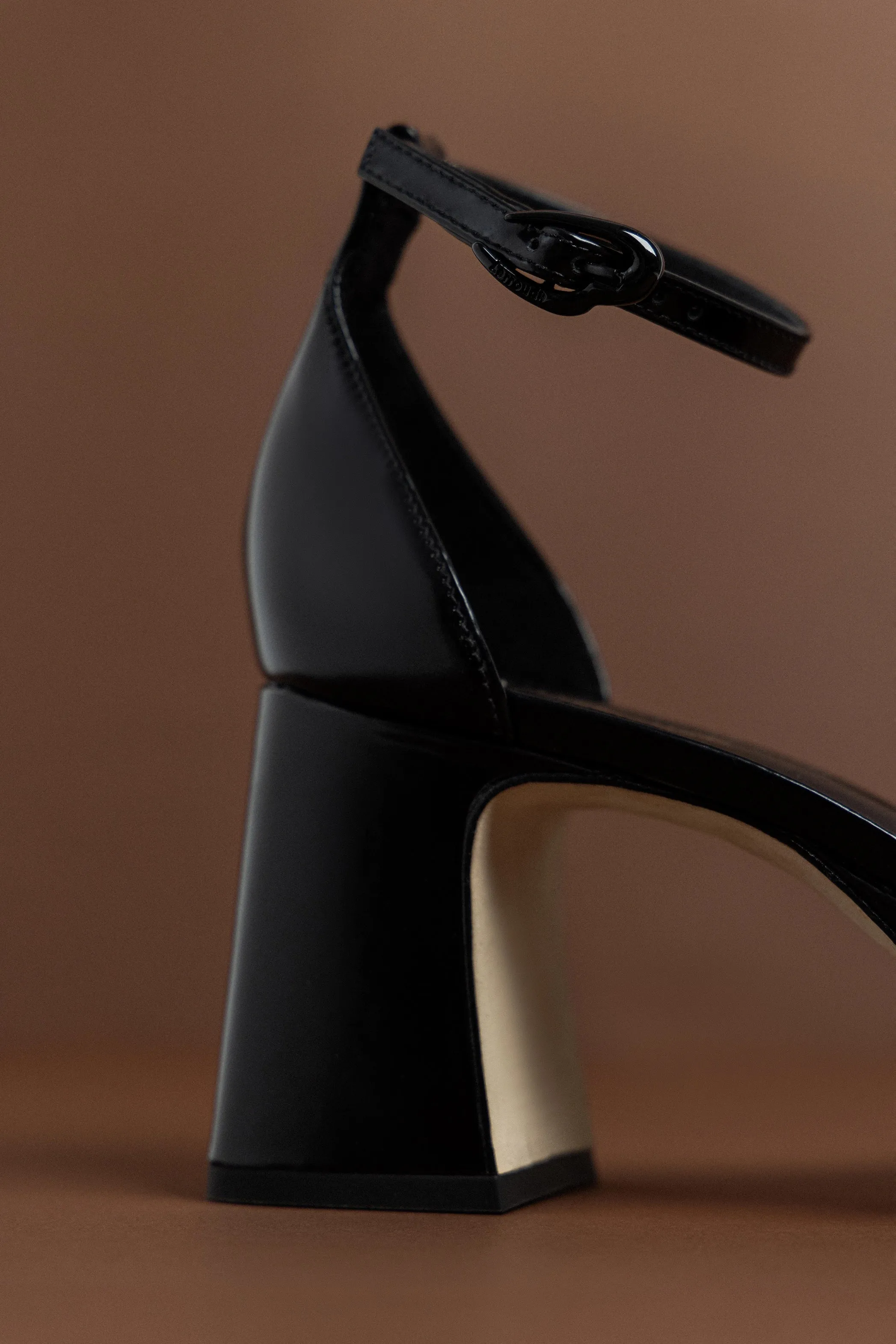 Ari Verona Low Pump In Black Box Leather,Women Heel