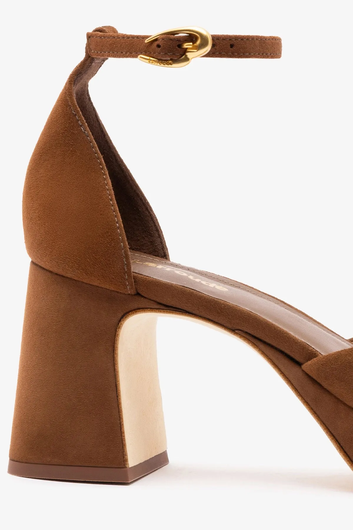 Ari Verona Low Pump In Burnt Umber Suede,Women Heel