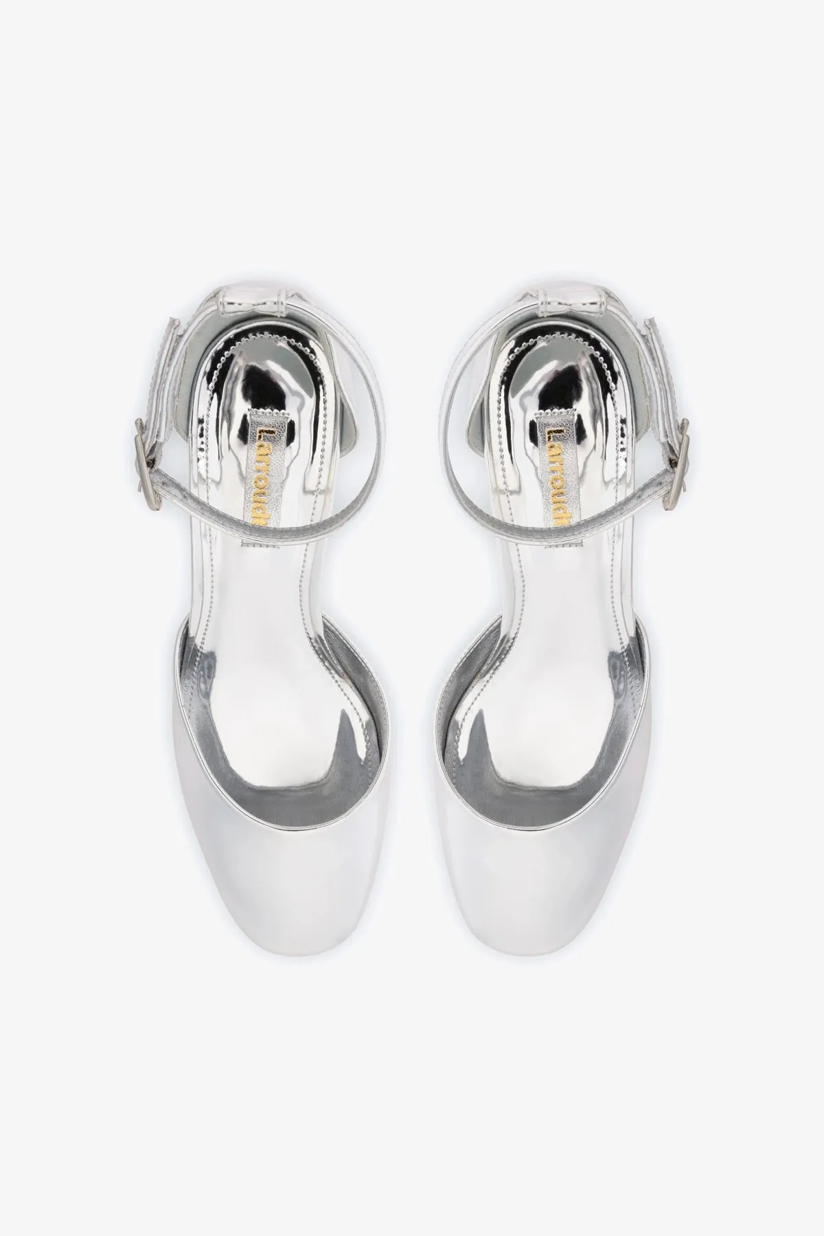 Ari Verona Low Pump In Silver Specchio,Women Heel