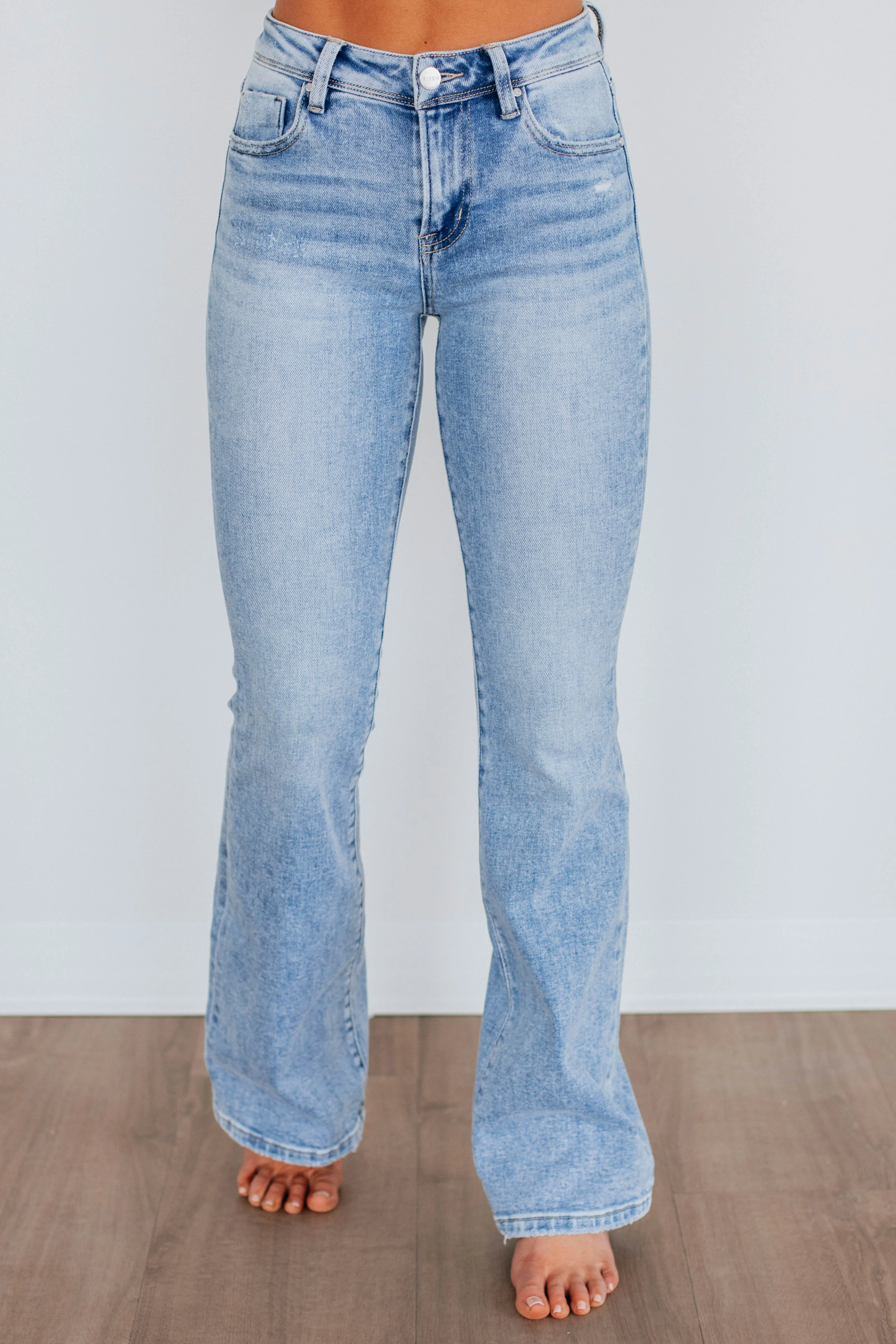 Asher Risen Jeans - Light Wash,Jeans Women