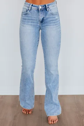 Asher Risen Jeans - Light Wash,Jeans Women