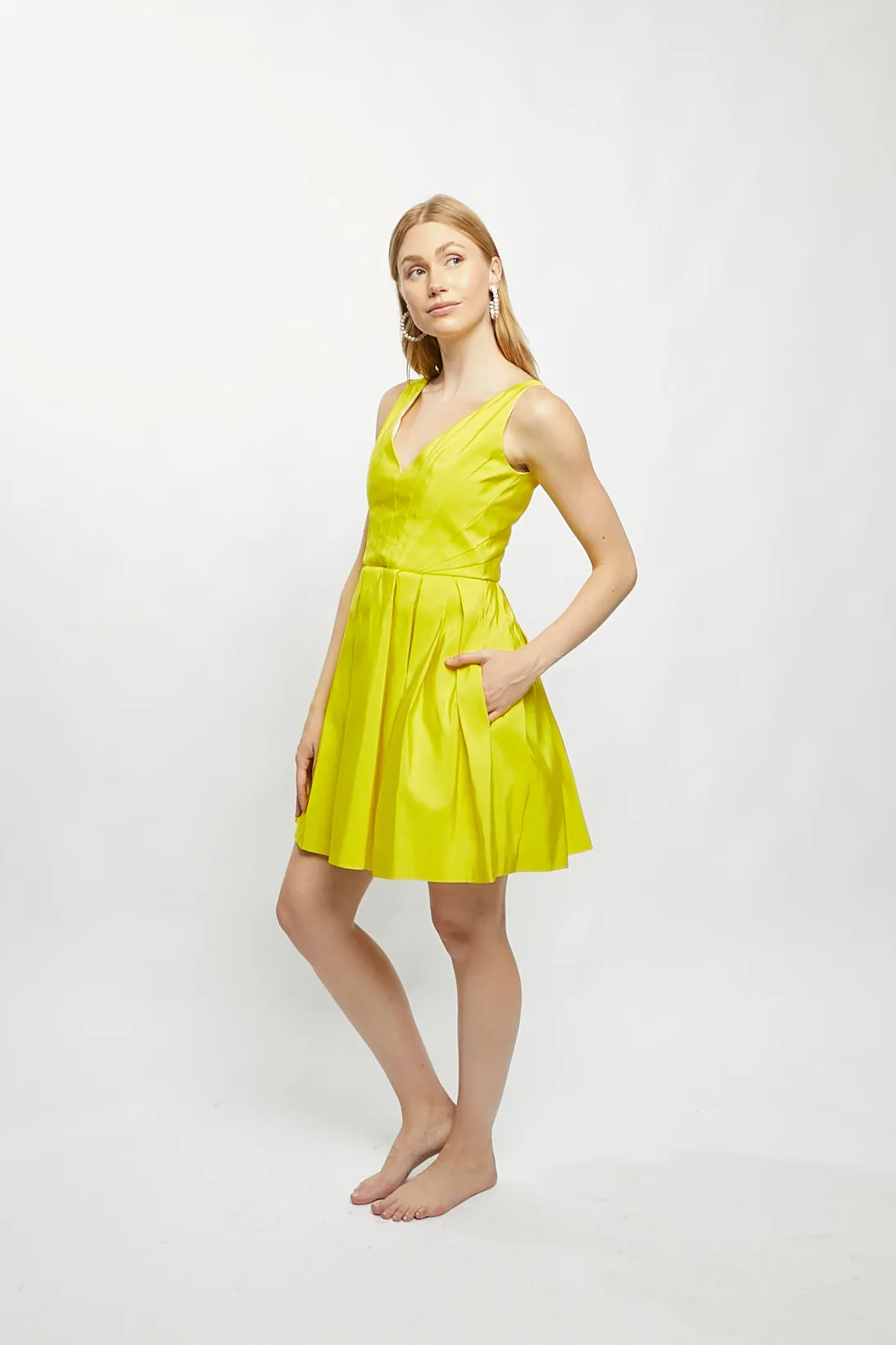 Ava Dress in Citron,Women