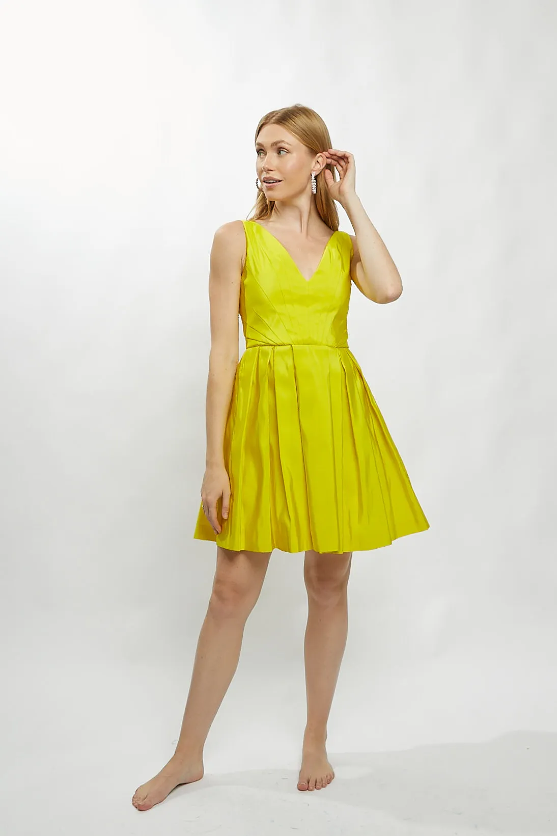 Ava Dress in Citron,Women