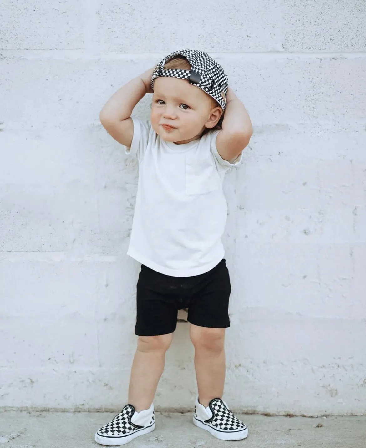 Bamboo Pocket Tee - Off White,Kids