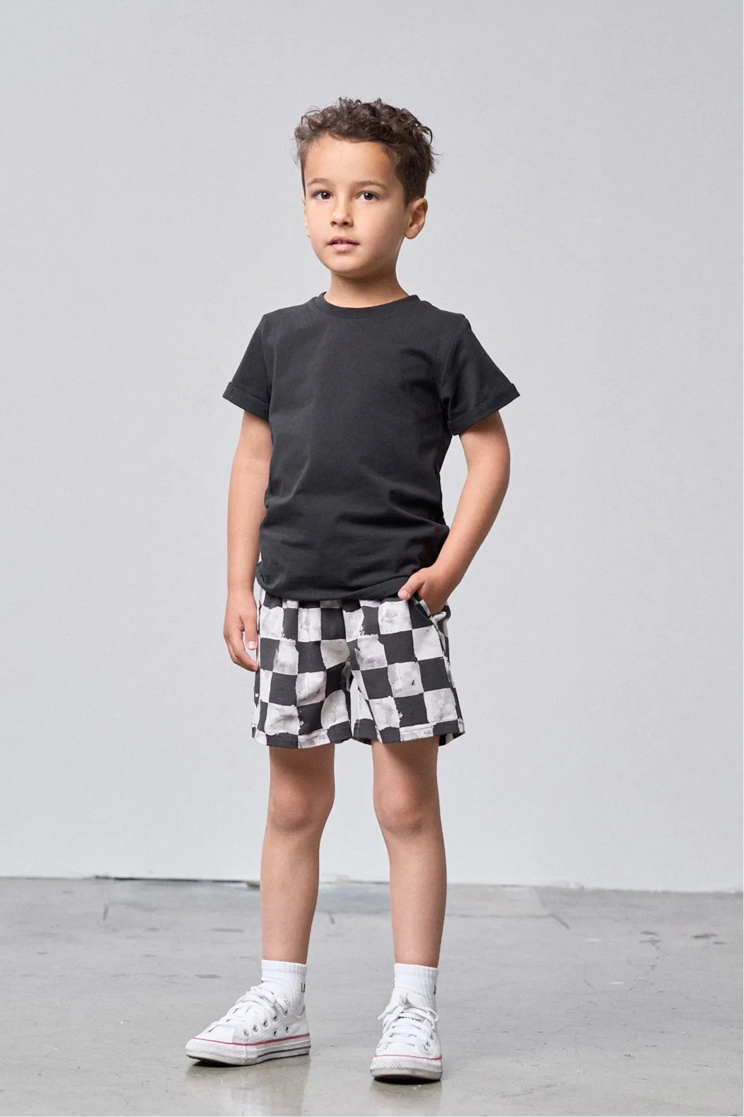 Basic Tee - Black,Kids