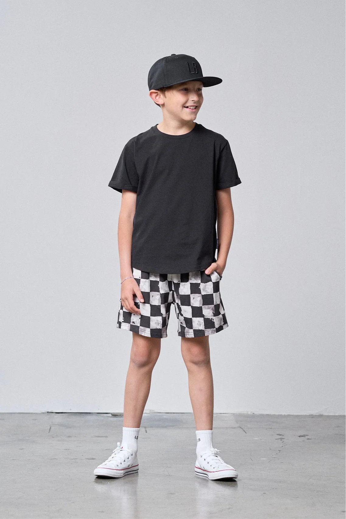 Basic Tee - Black,Kids