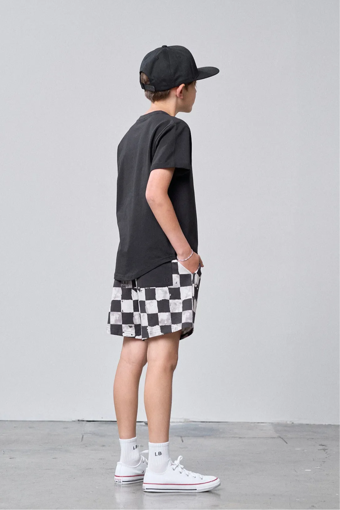 Basic Tee - Black,Kids