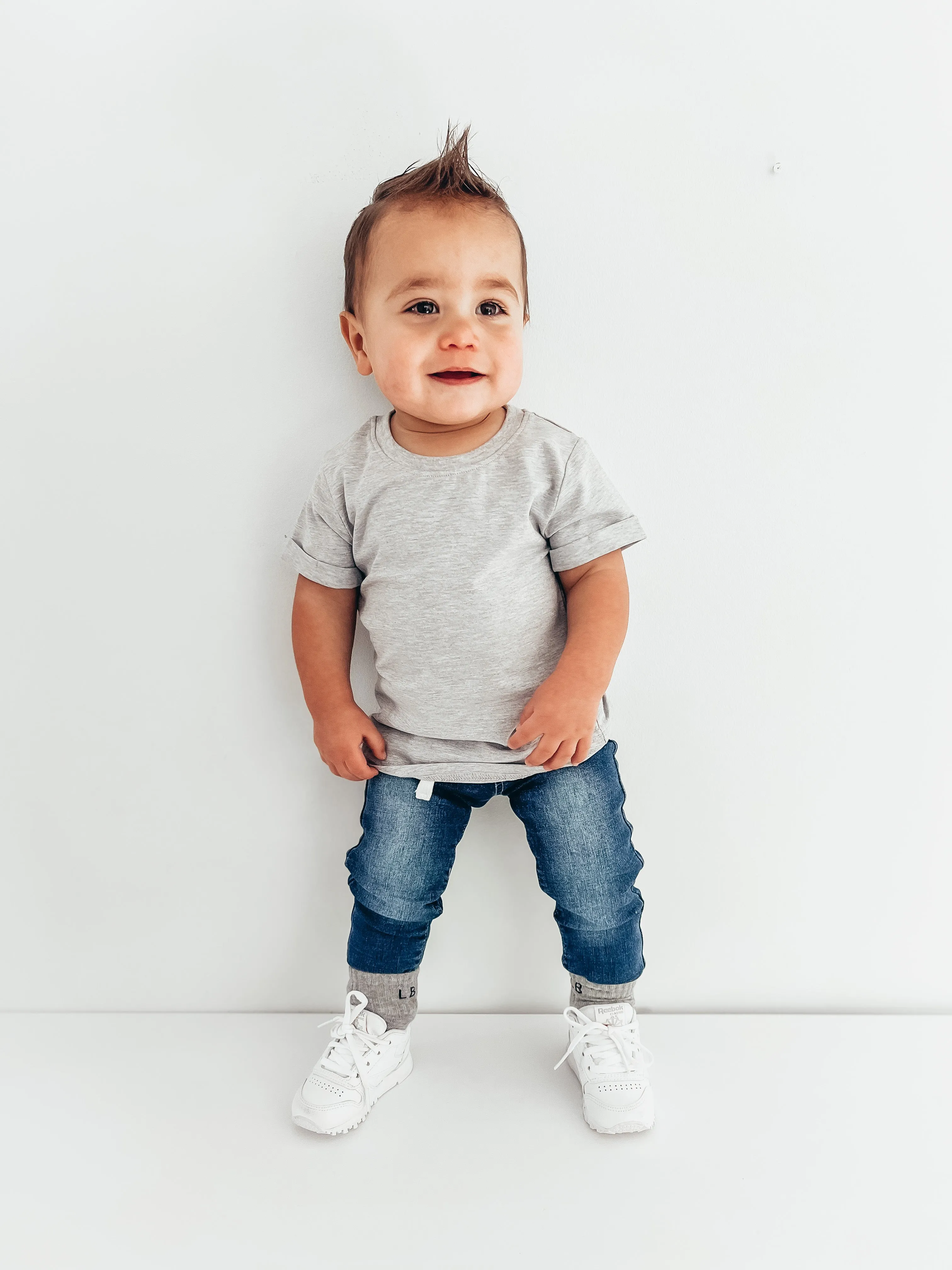Basic Tee - Grey,Kids