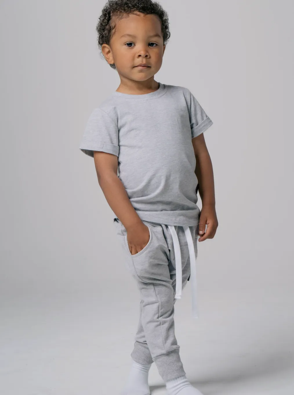 Basic Tee - Grey,Kids