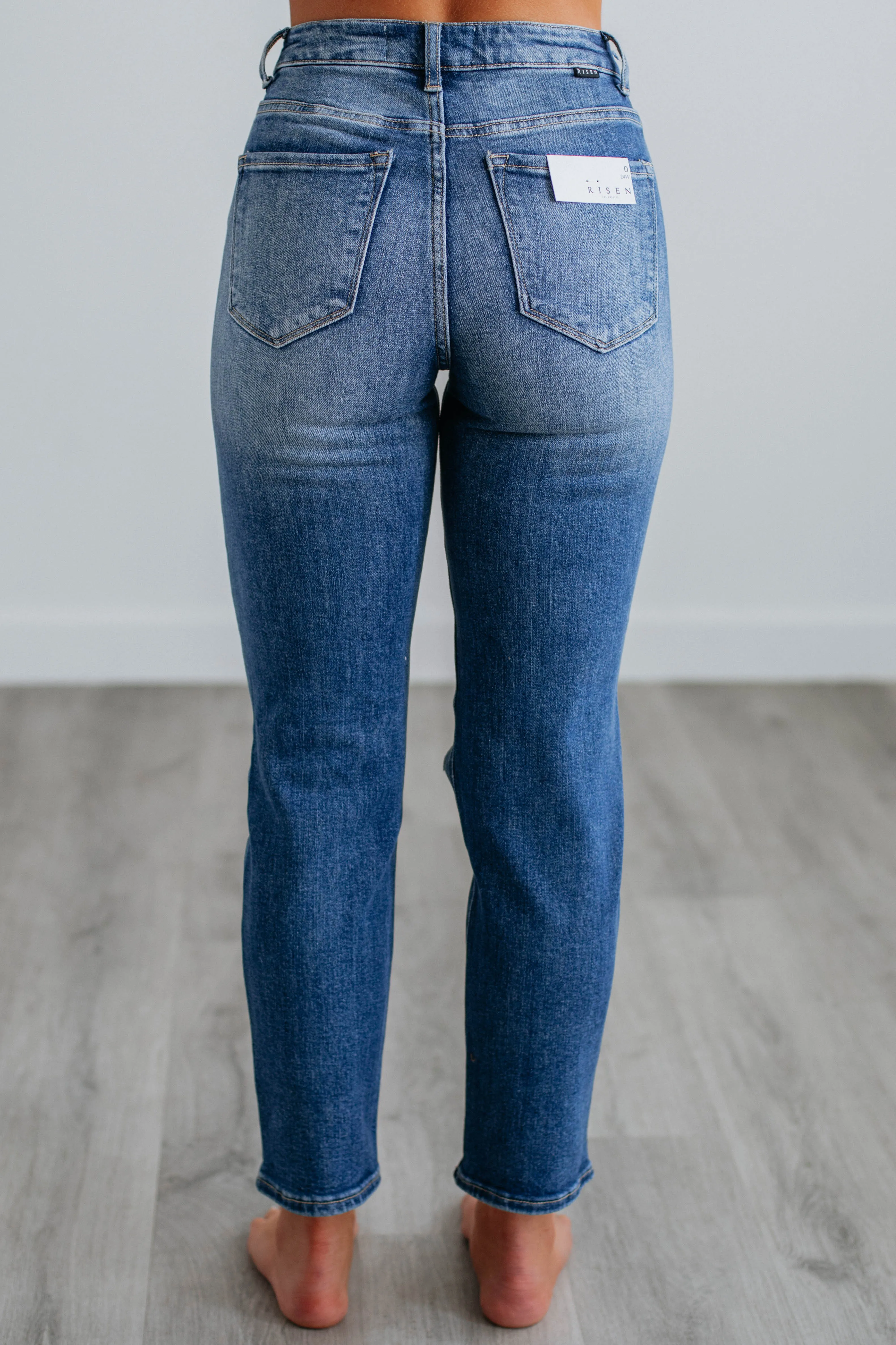 Beau Risen Jeans - Medium Wash,Jeans Women