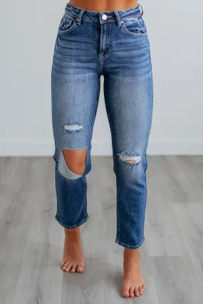 Beau Risen Jeans - Medium Wash,Jeans Women
