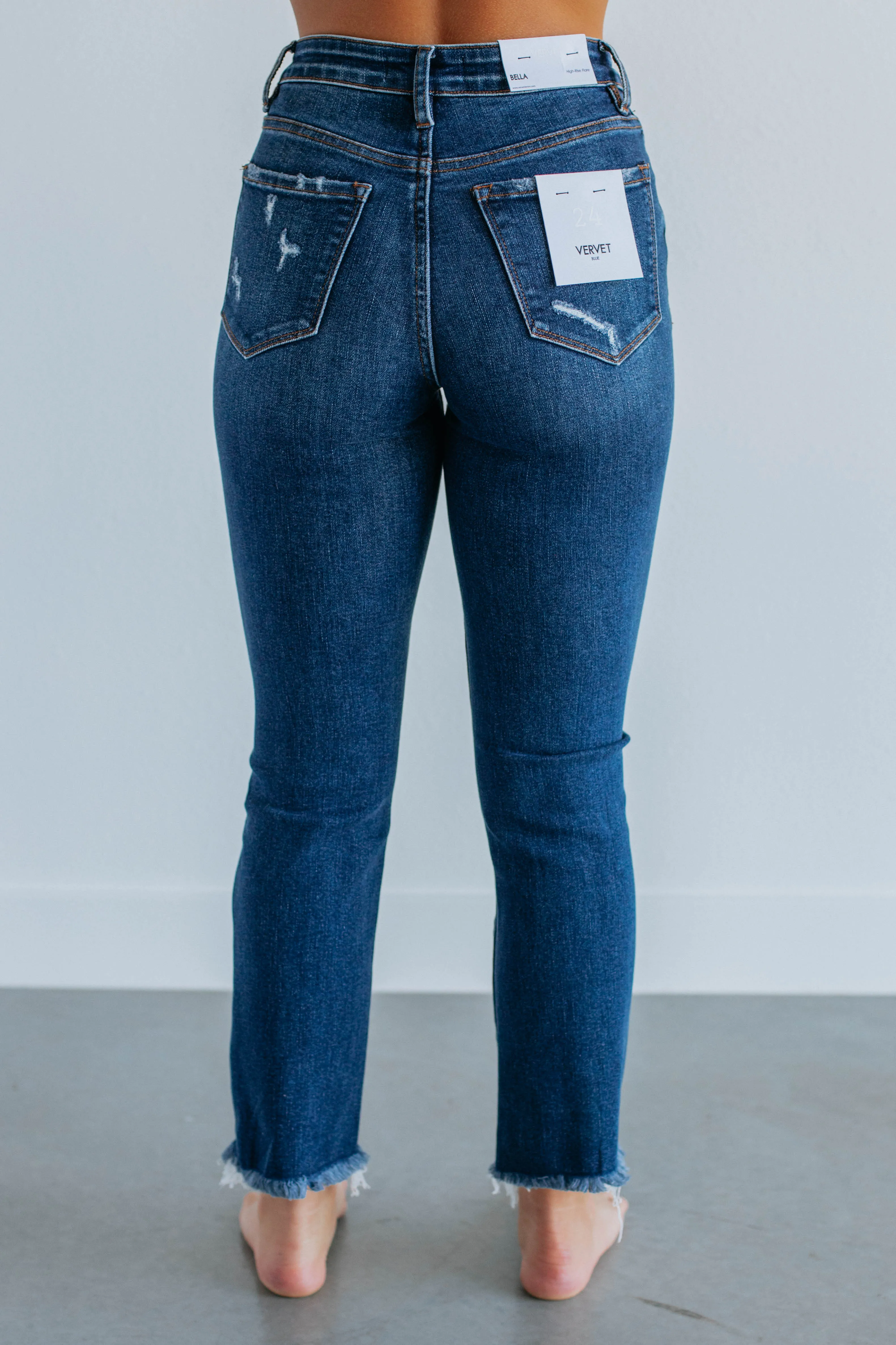 Bella Vervet Jeans - Dark Wash,Jeans Women