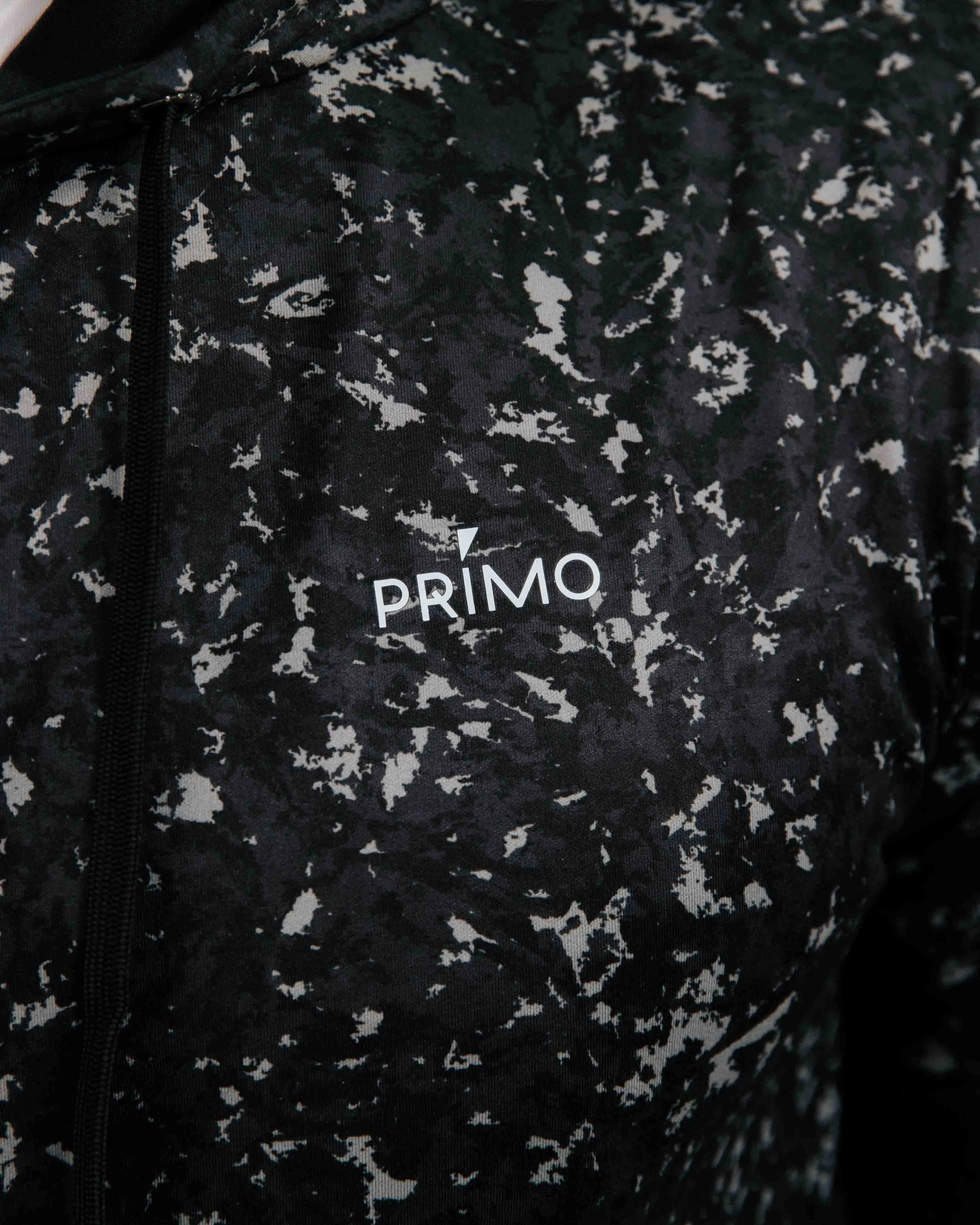 Black Camo Golf Hoodie,Men