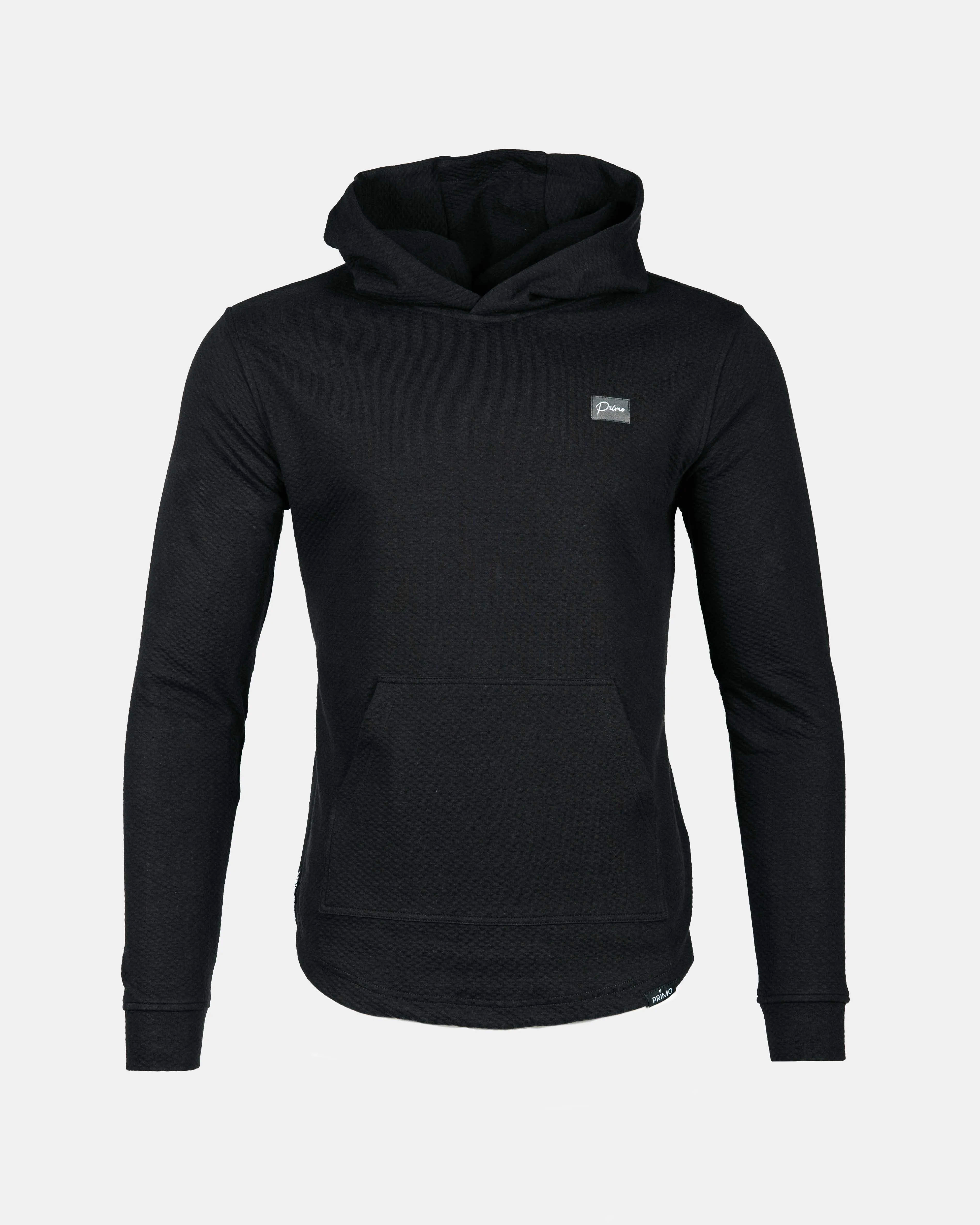 Black GH Waffle Hoodie,Men