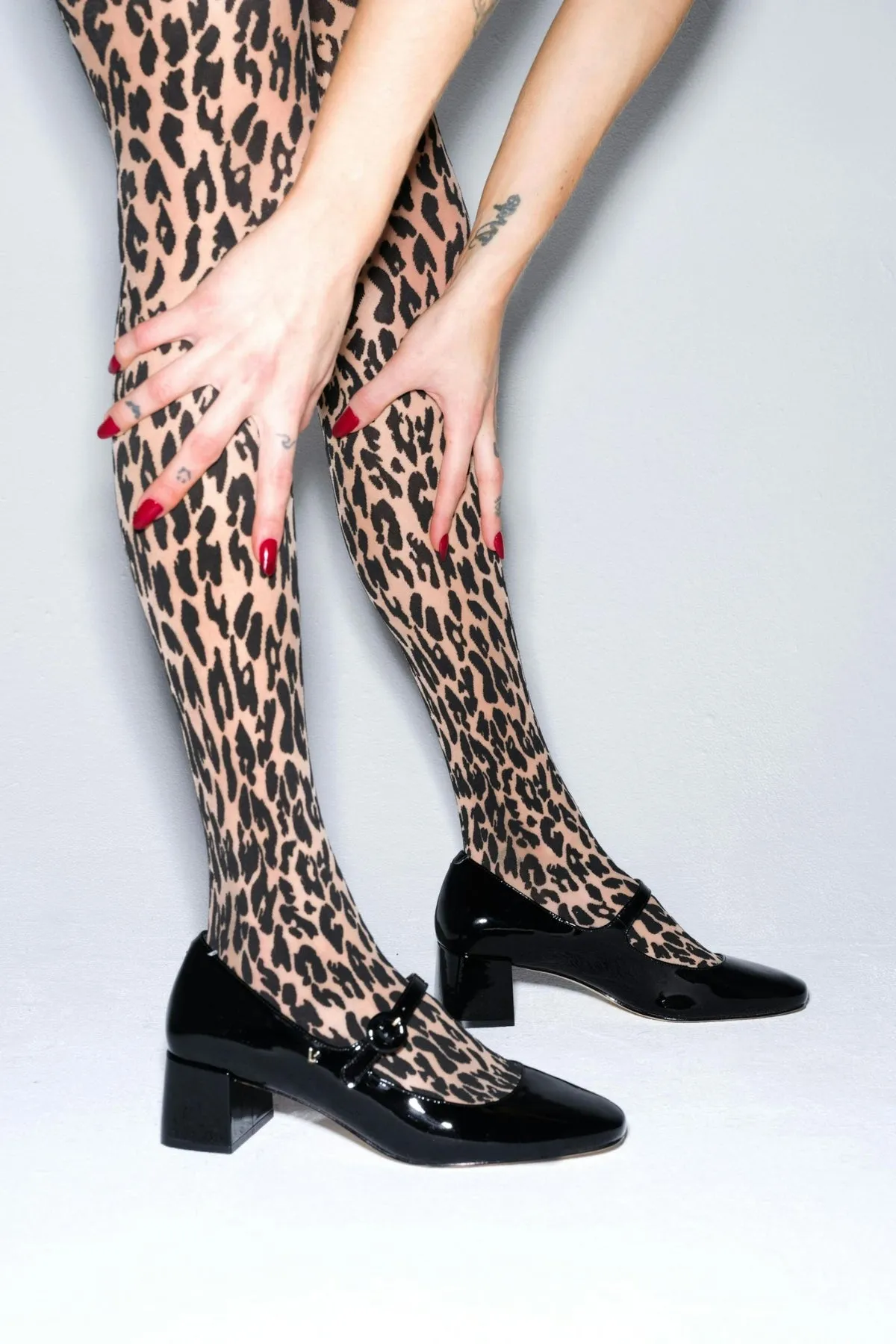 Blair Block Pump In Black Patent,Women Heel