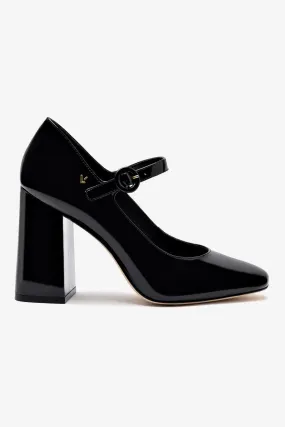 Blair Hi Pump In Black Patent Leather,Women Heel