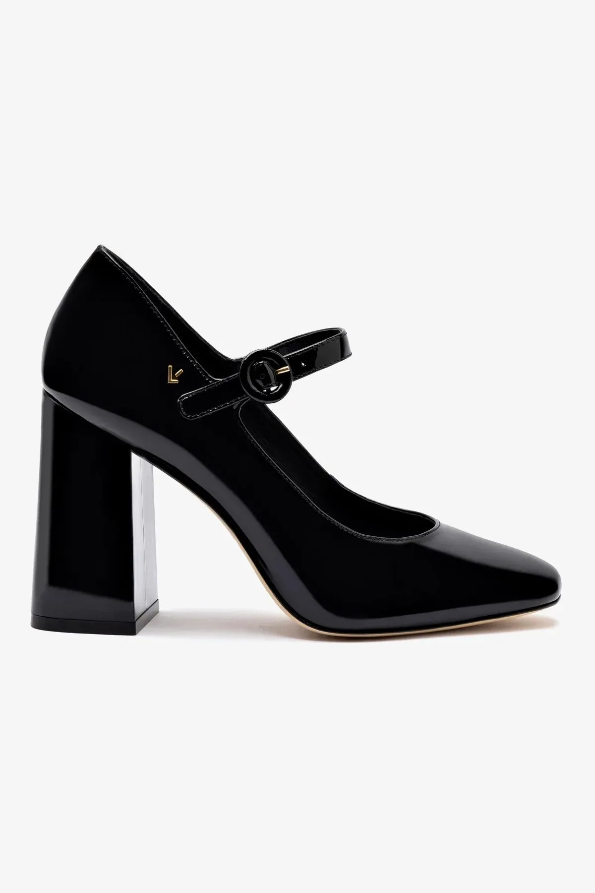 Blair Hi Pump In Black Patent Leather,Women Heel