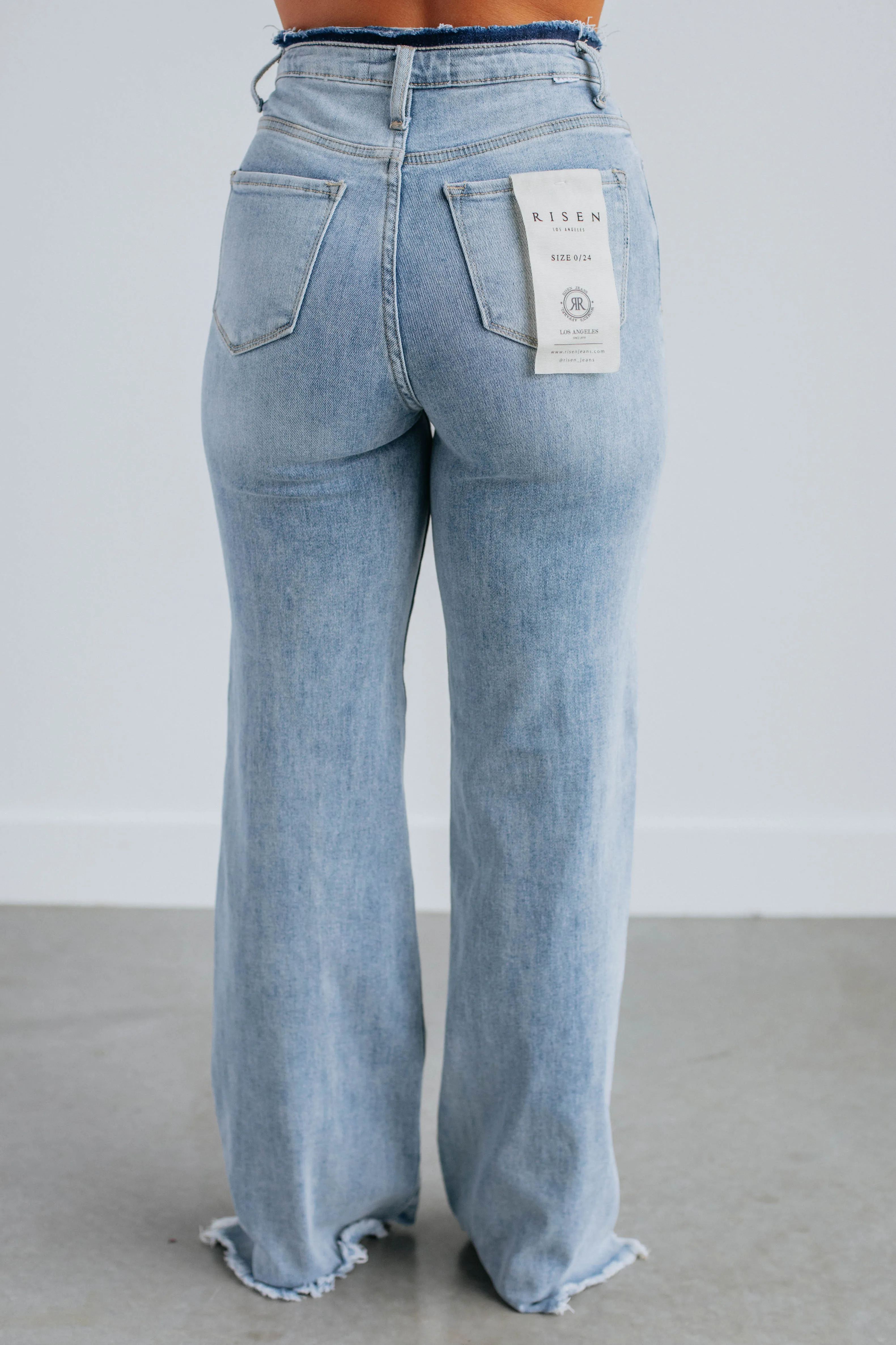 Blaire Risen Jeans - Light Wash,Jeans Women