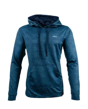 Blue Static Golf Hoodie,Men