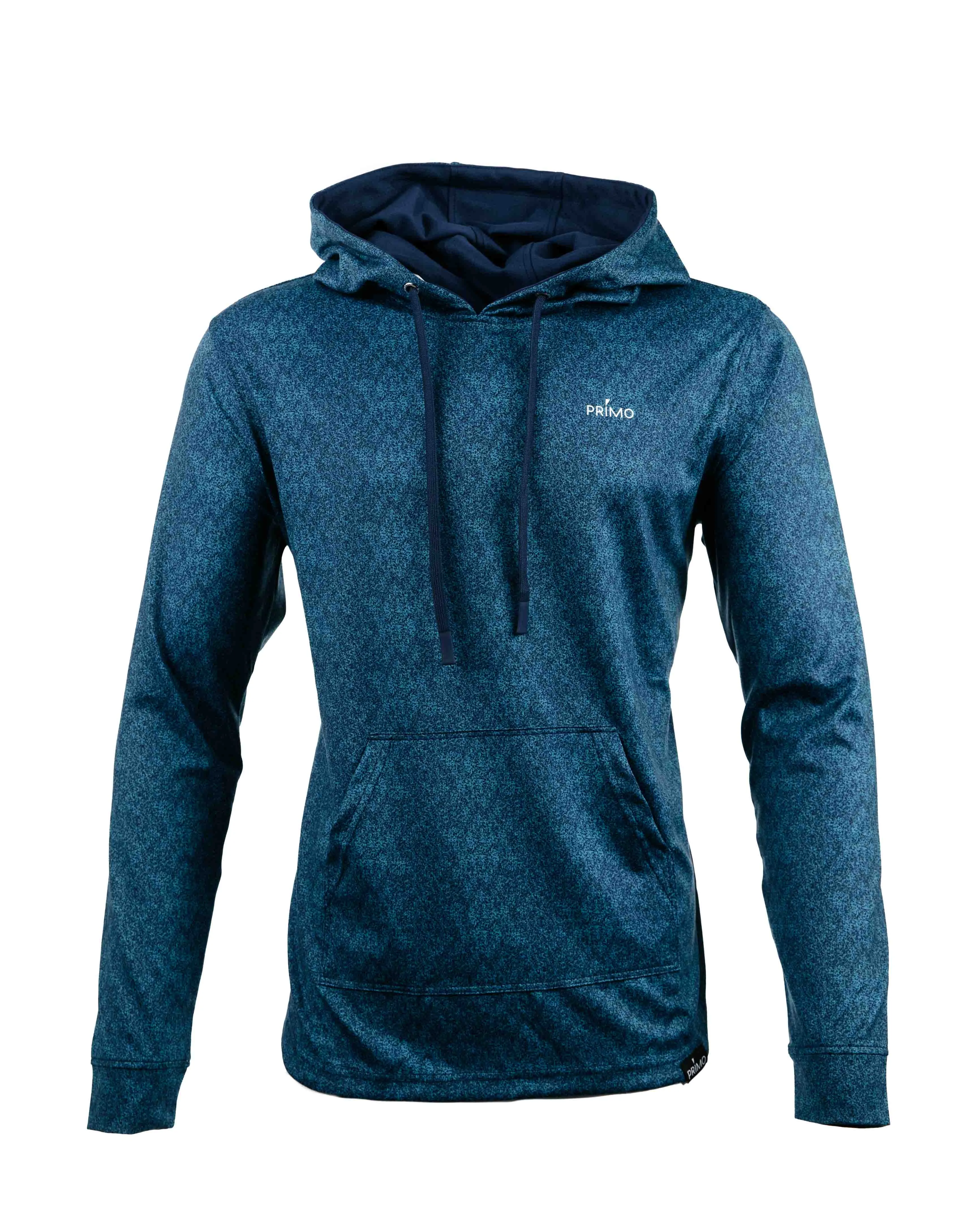 Blue Static Golf Hoodie,Men