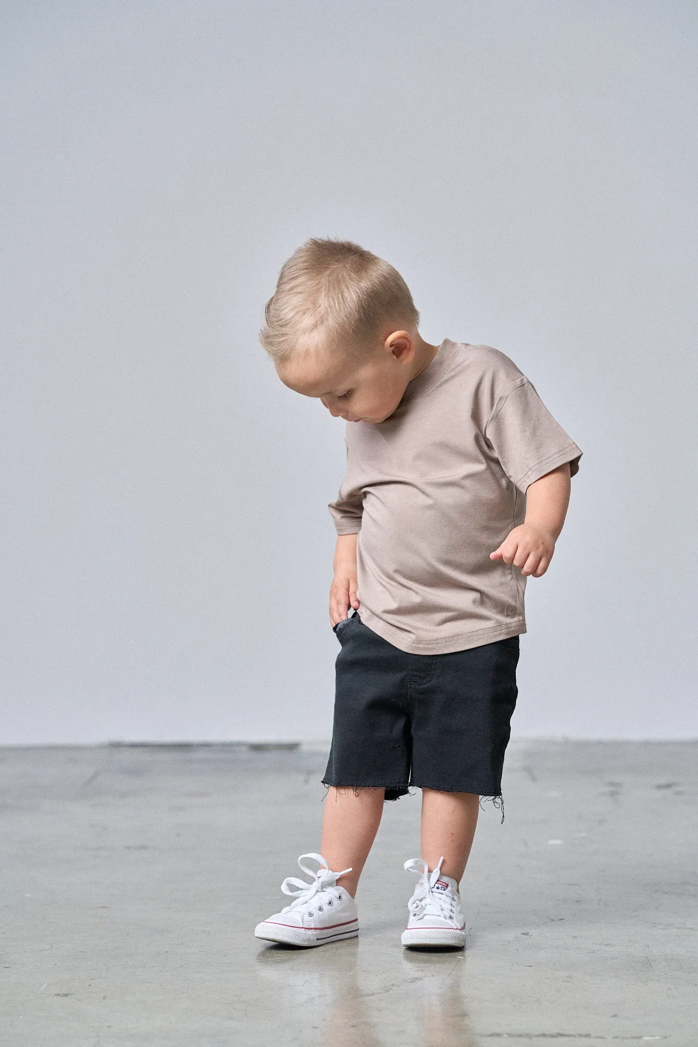 Boys Denim Short - Black Wash,Kids