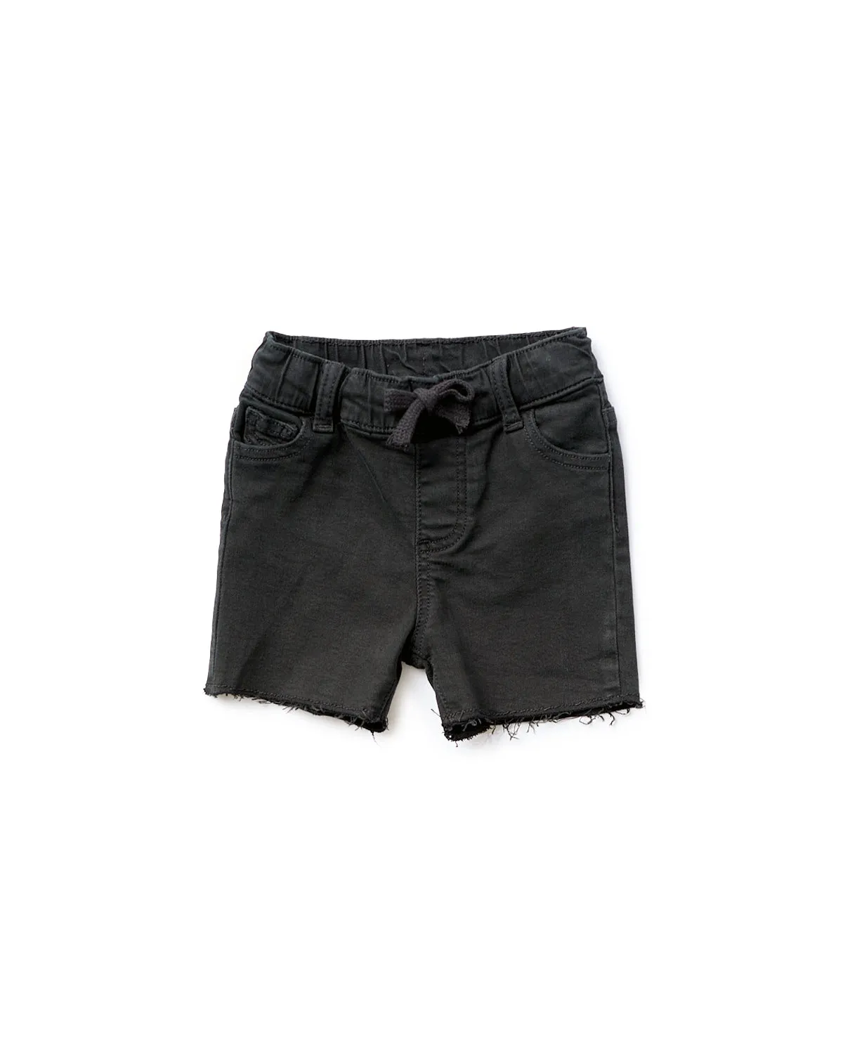 Boys Denim Short - Black Wash,Kids