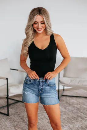 Briar Basic Tank - Black,Women Tank